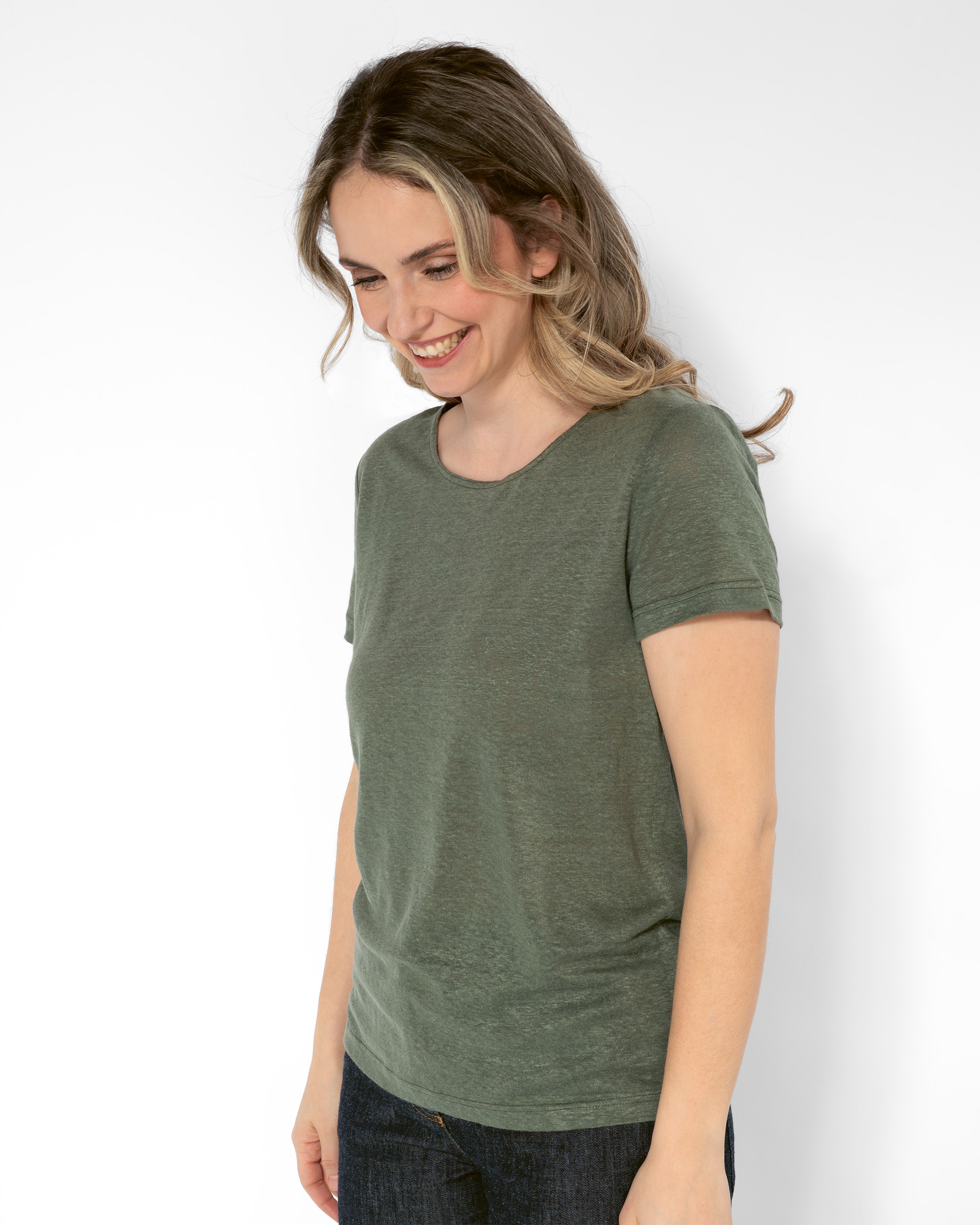 Leinen T-Shirt