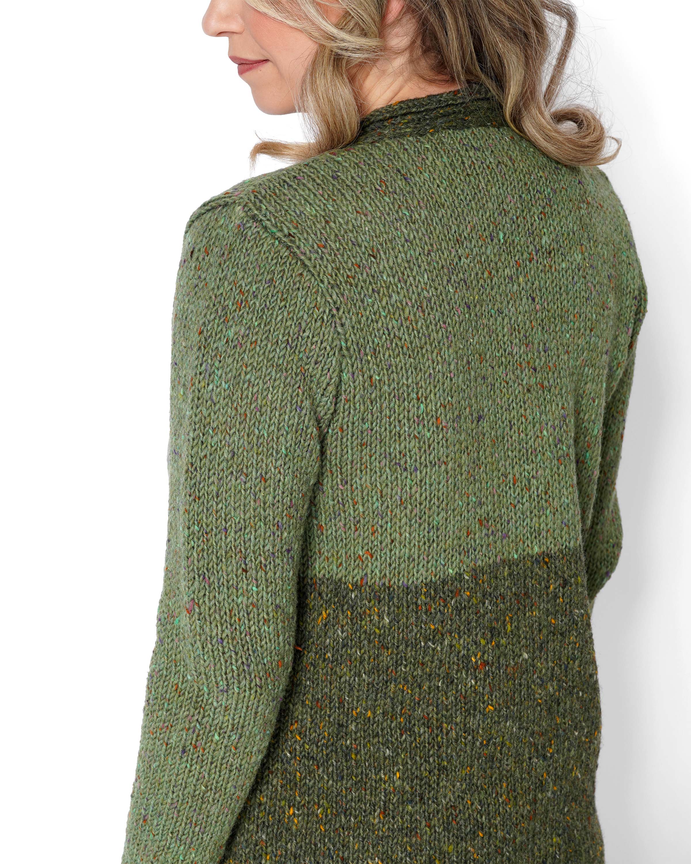 Strickmantel Tweed