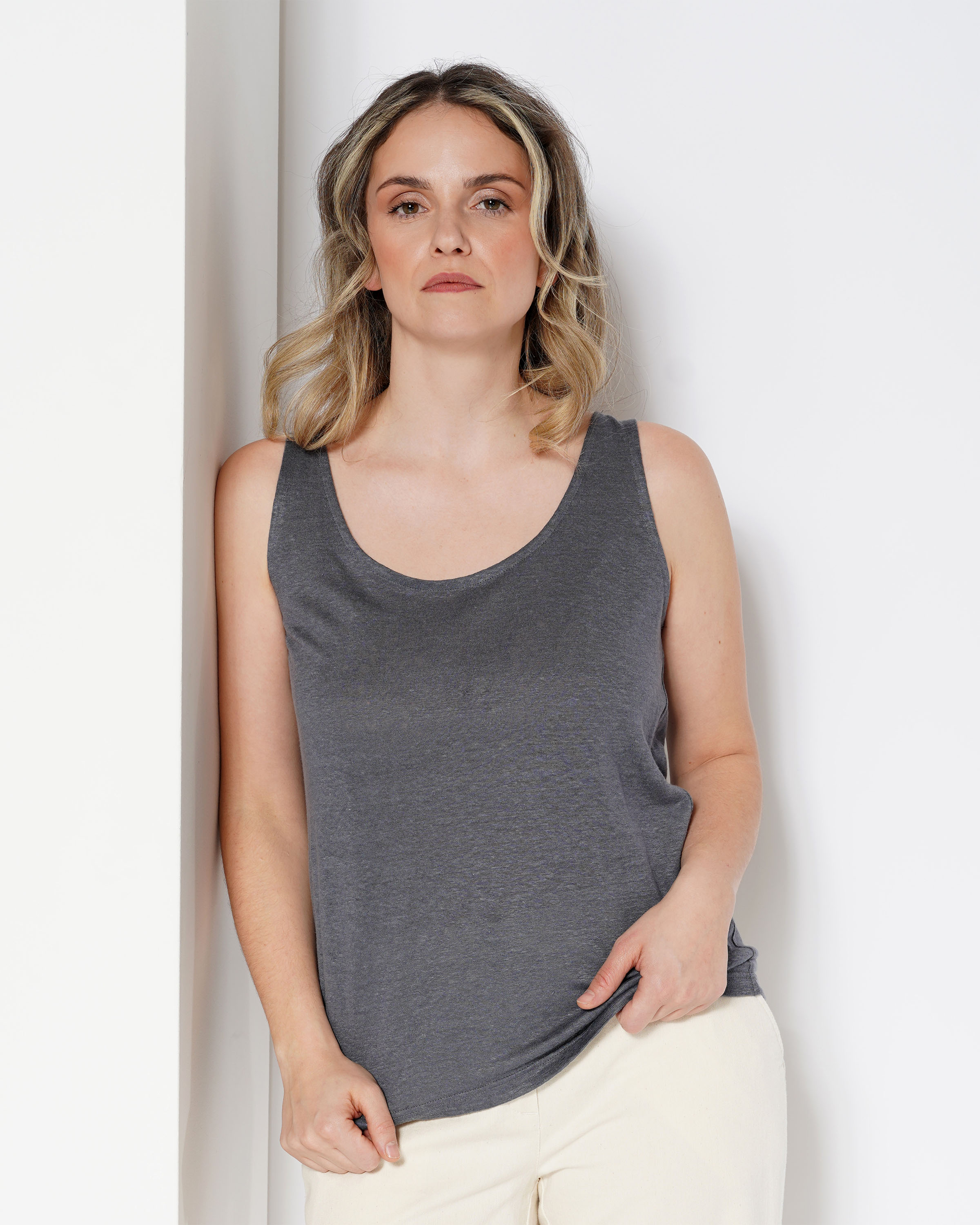 Leinen Top