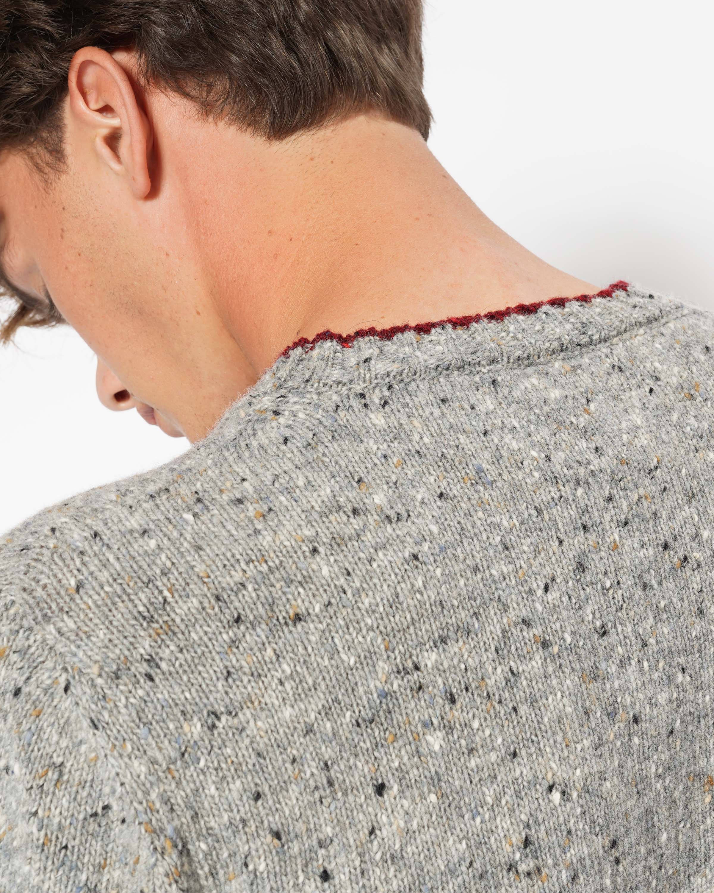 Strickpullover Tweed