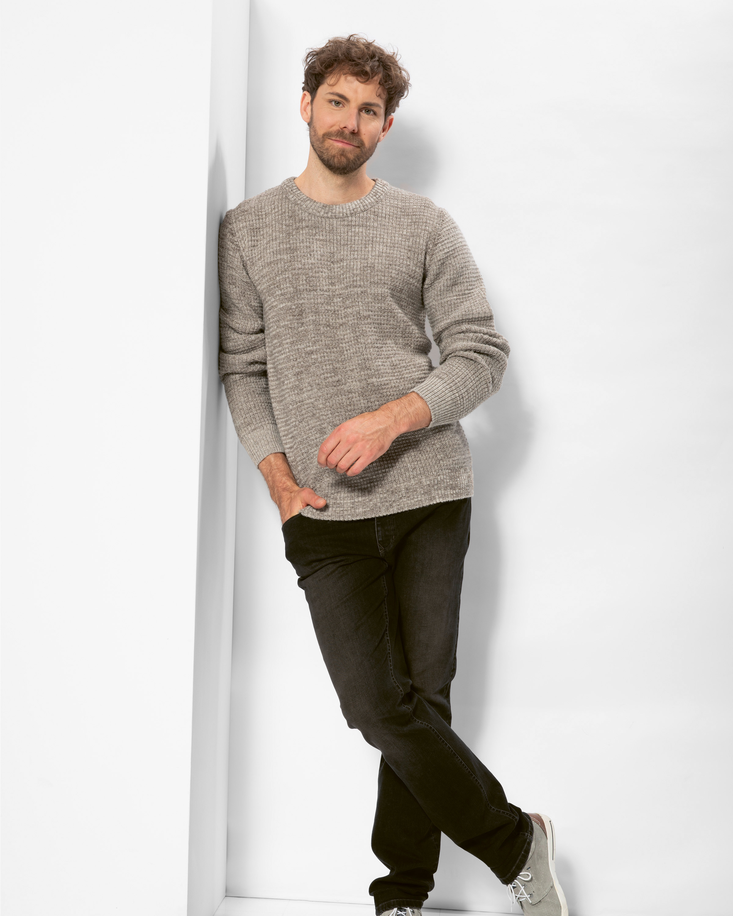 Undyed Wool Pullover