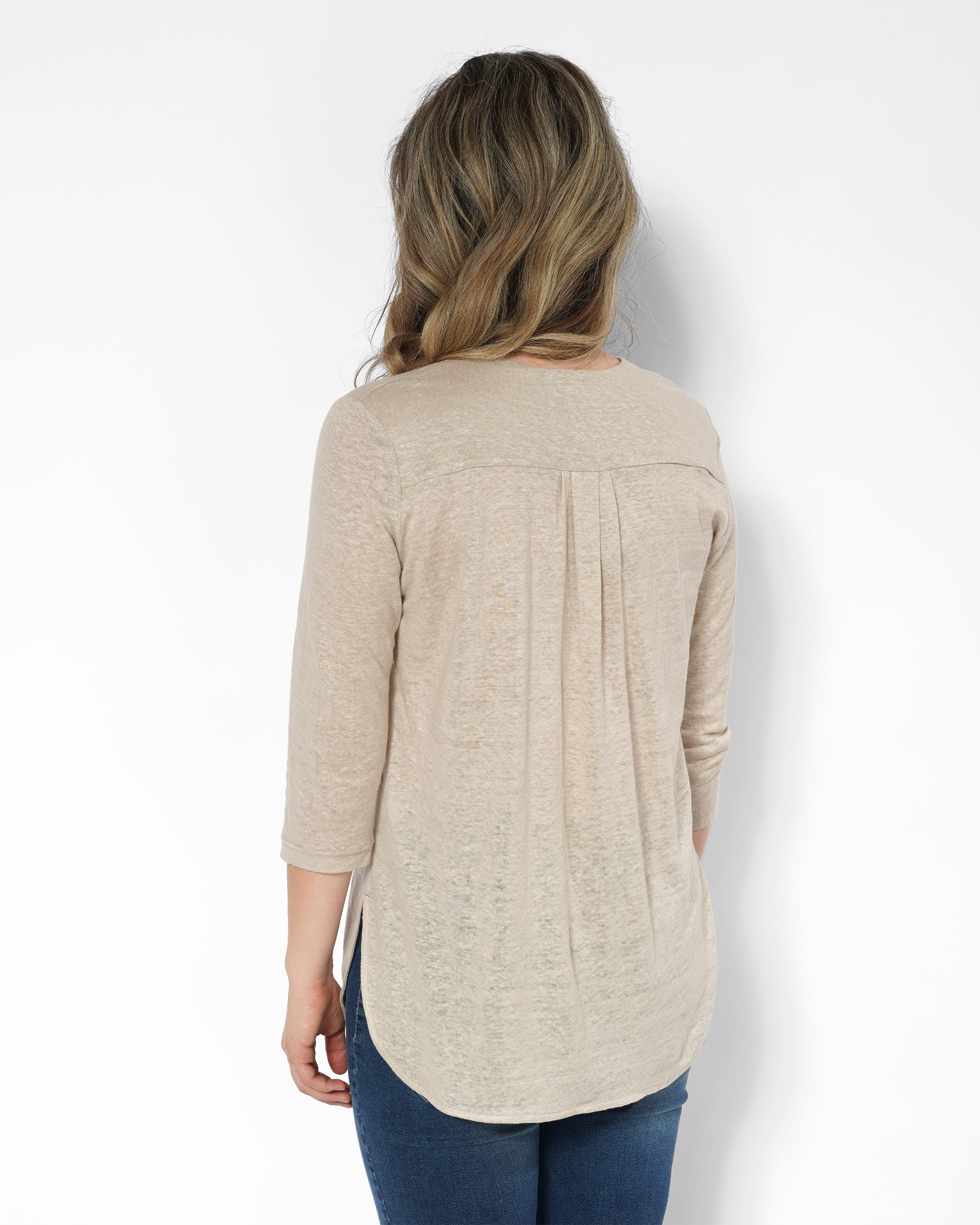 Leinen Blusenshirt
