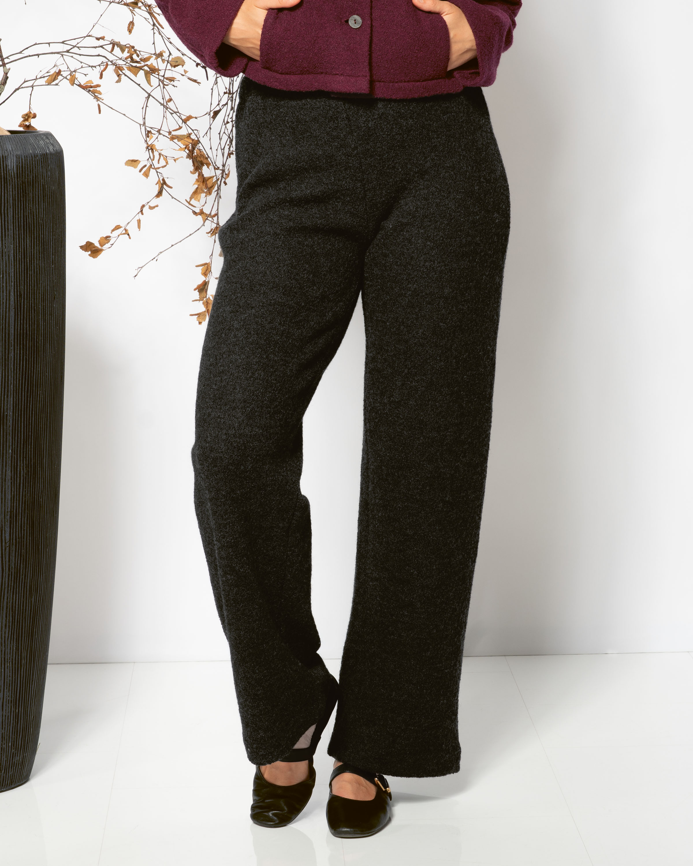Wollkrepp Hose