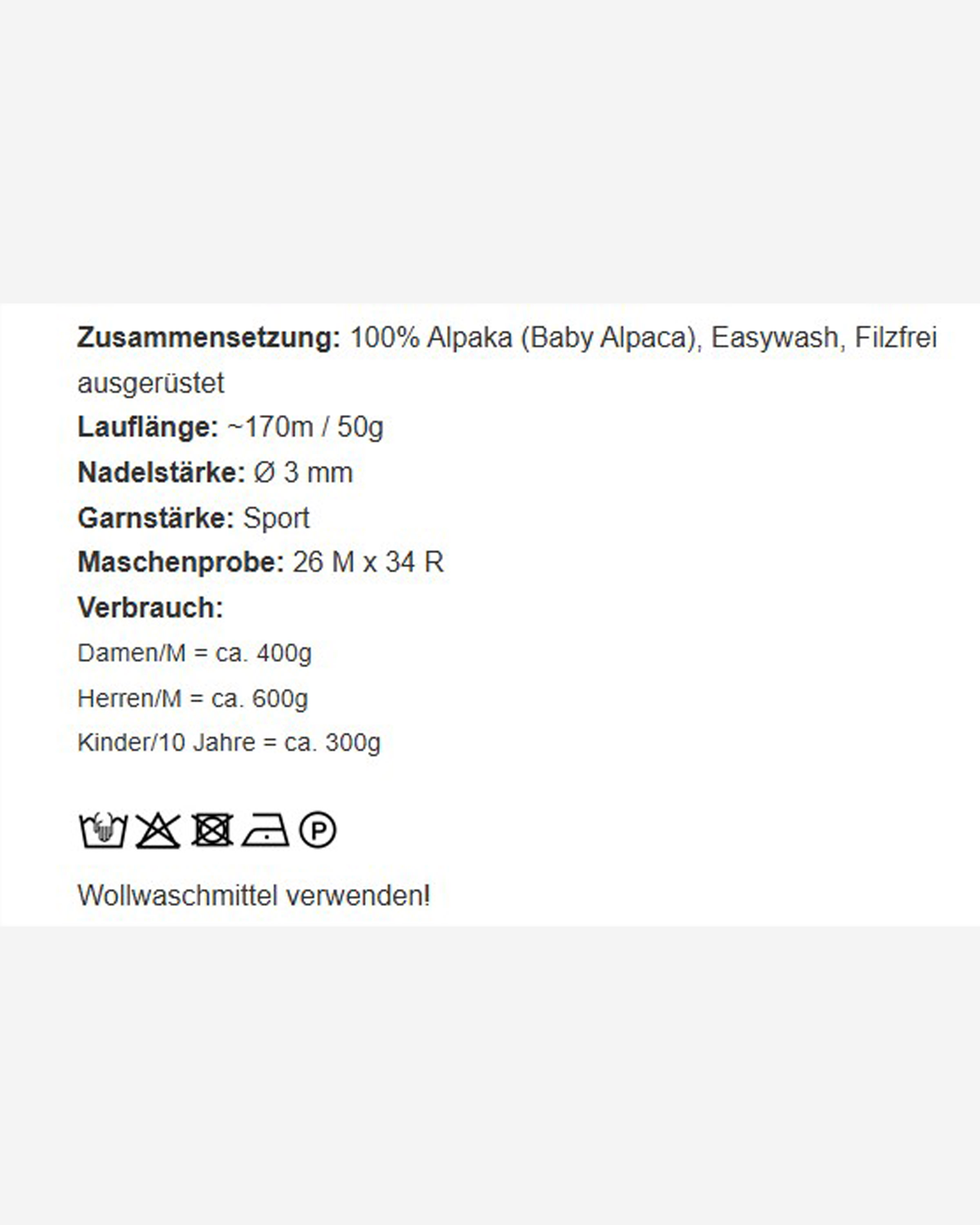 Baby-Alpaka