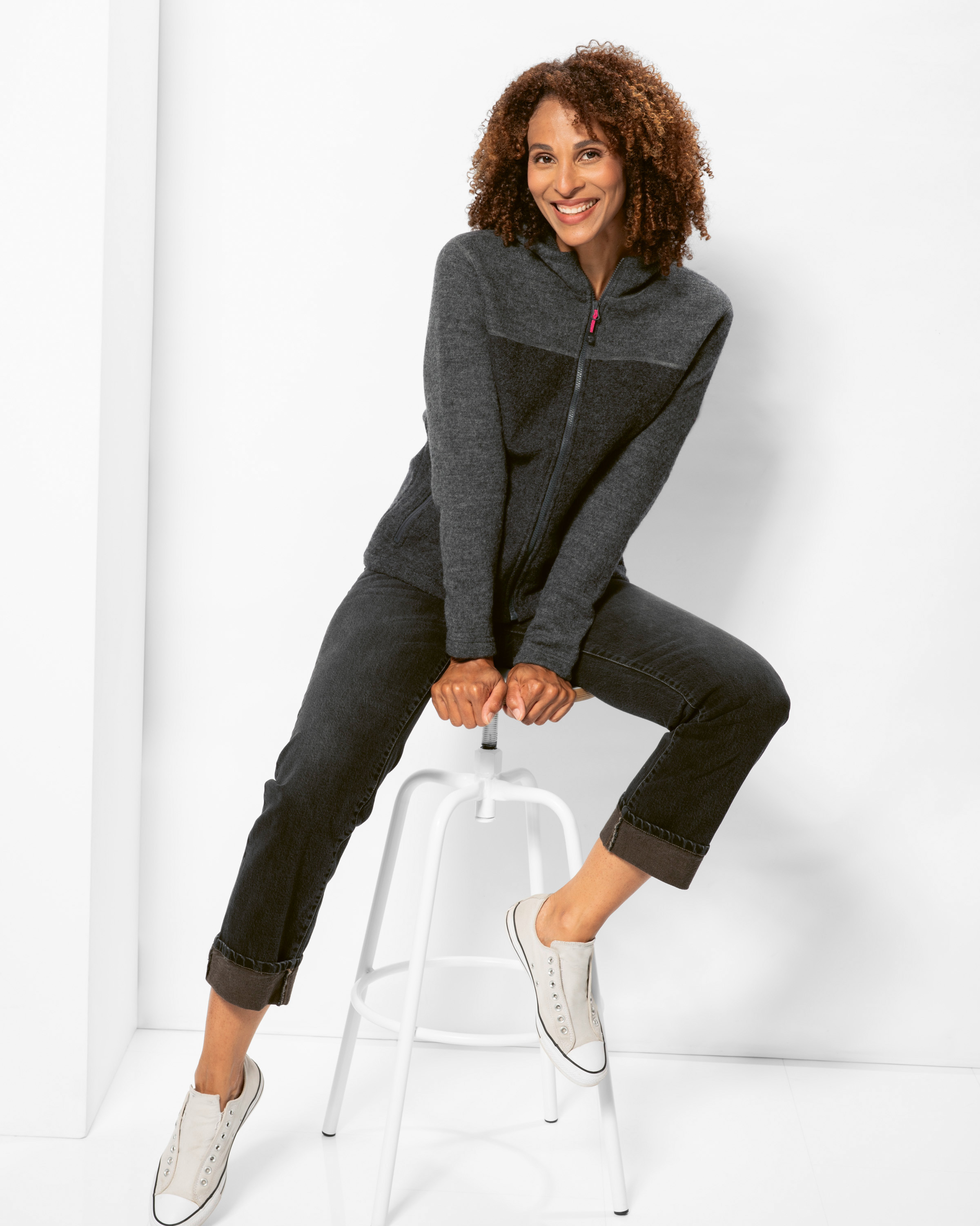 Walkjacke Hood