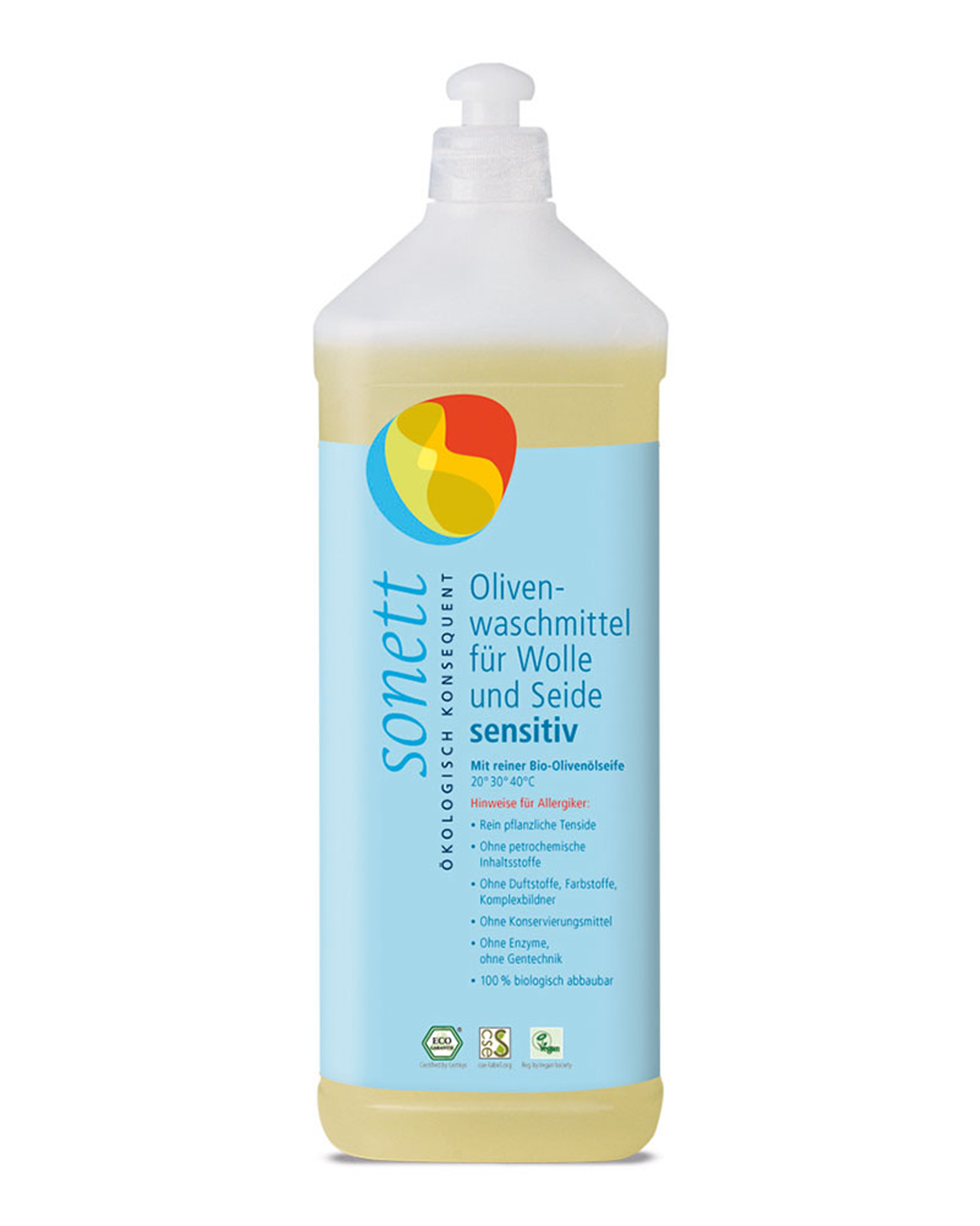 Sonett neutral Oliven-Waschmittel Sensitiv