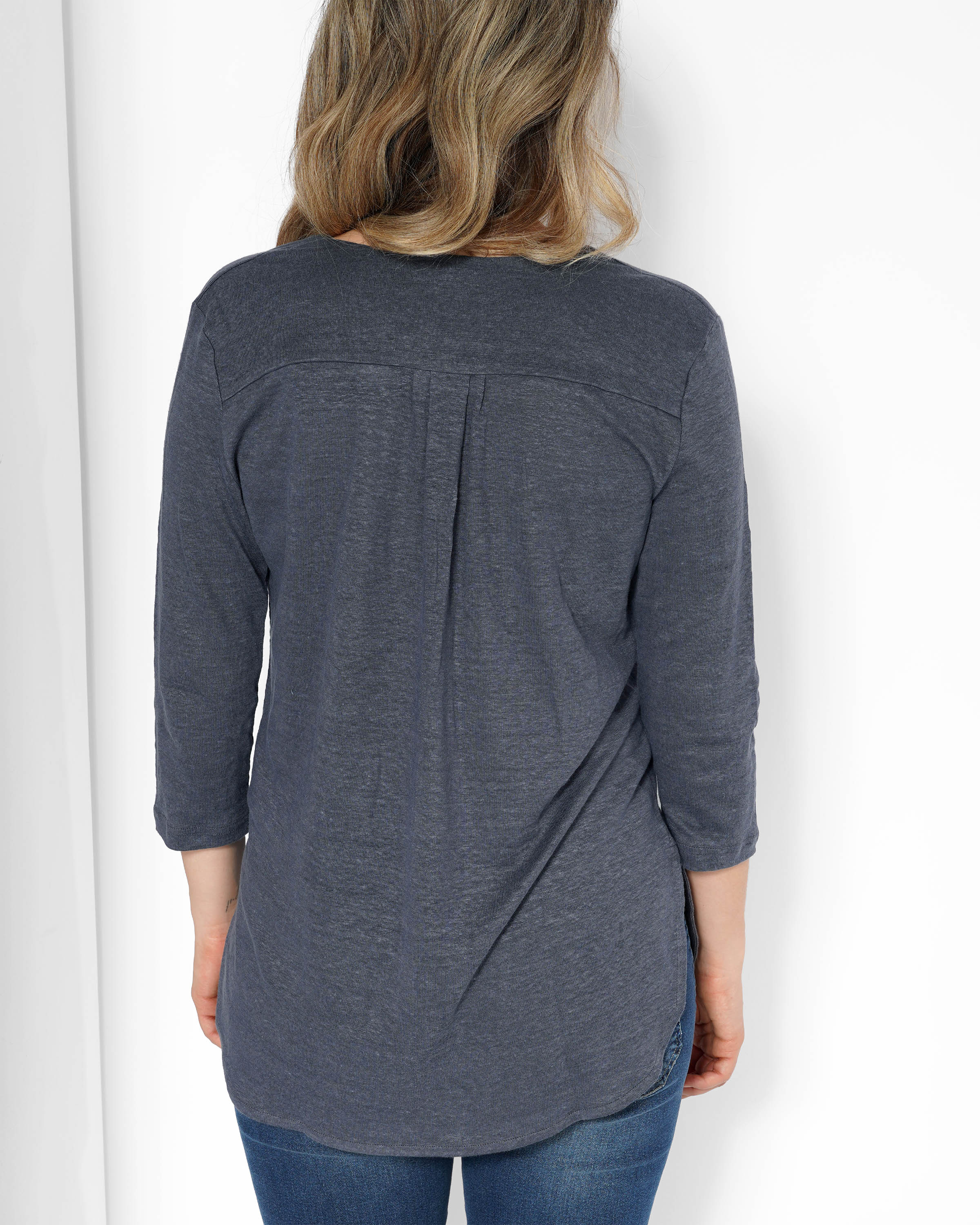 Leinen Blusenshirt