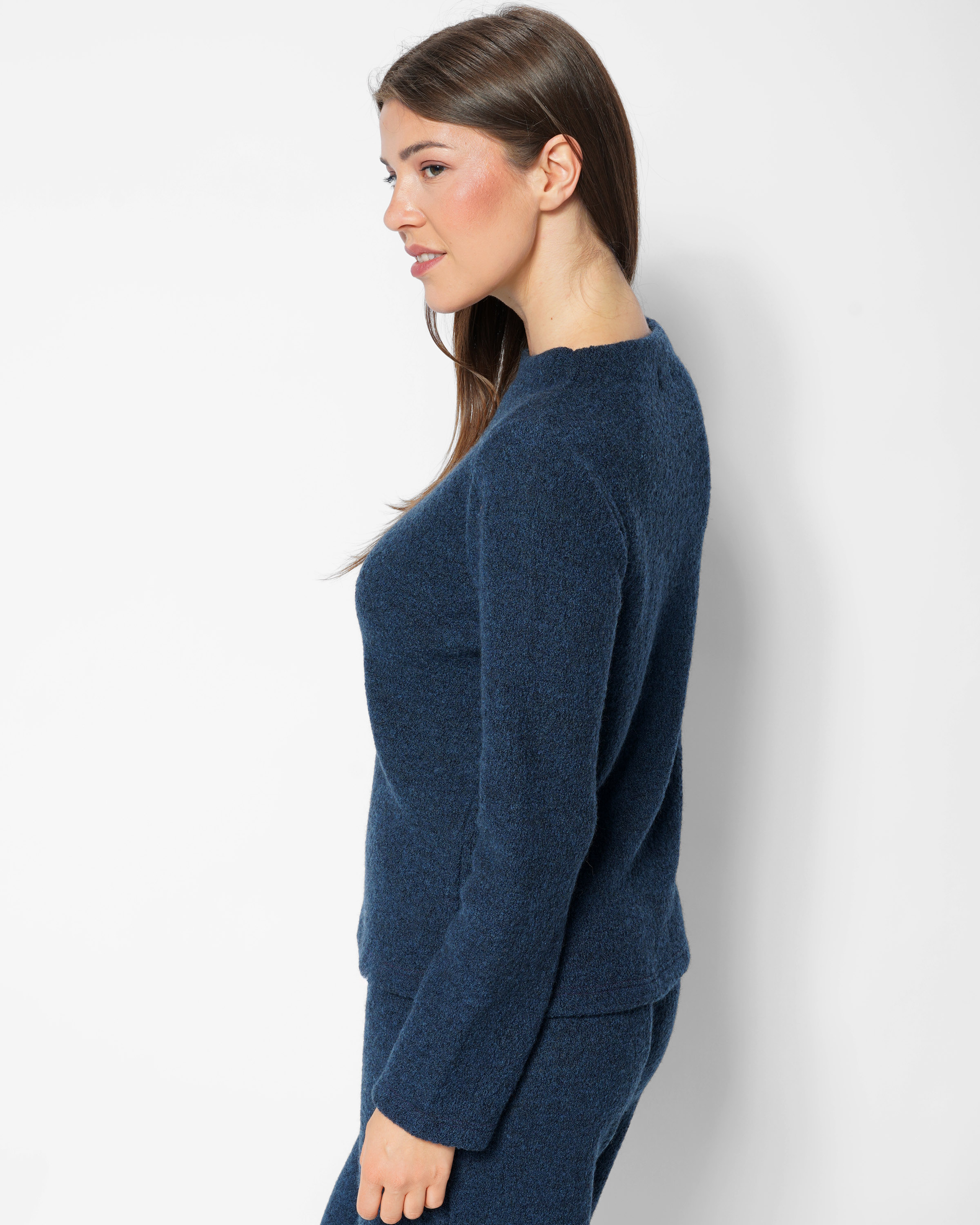 Wollkrepp Pullover