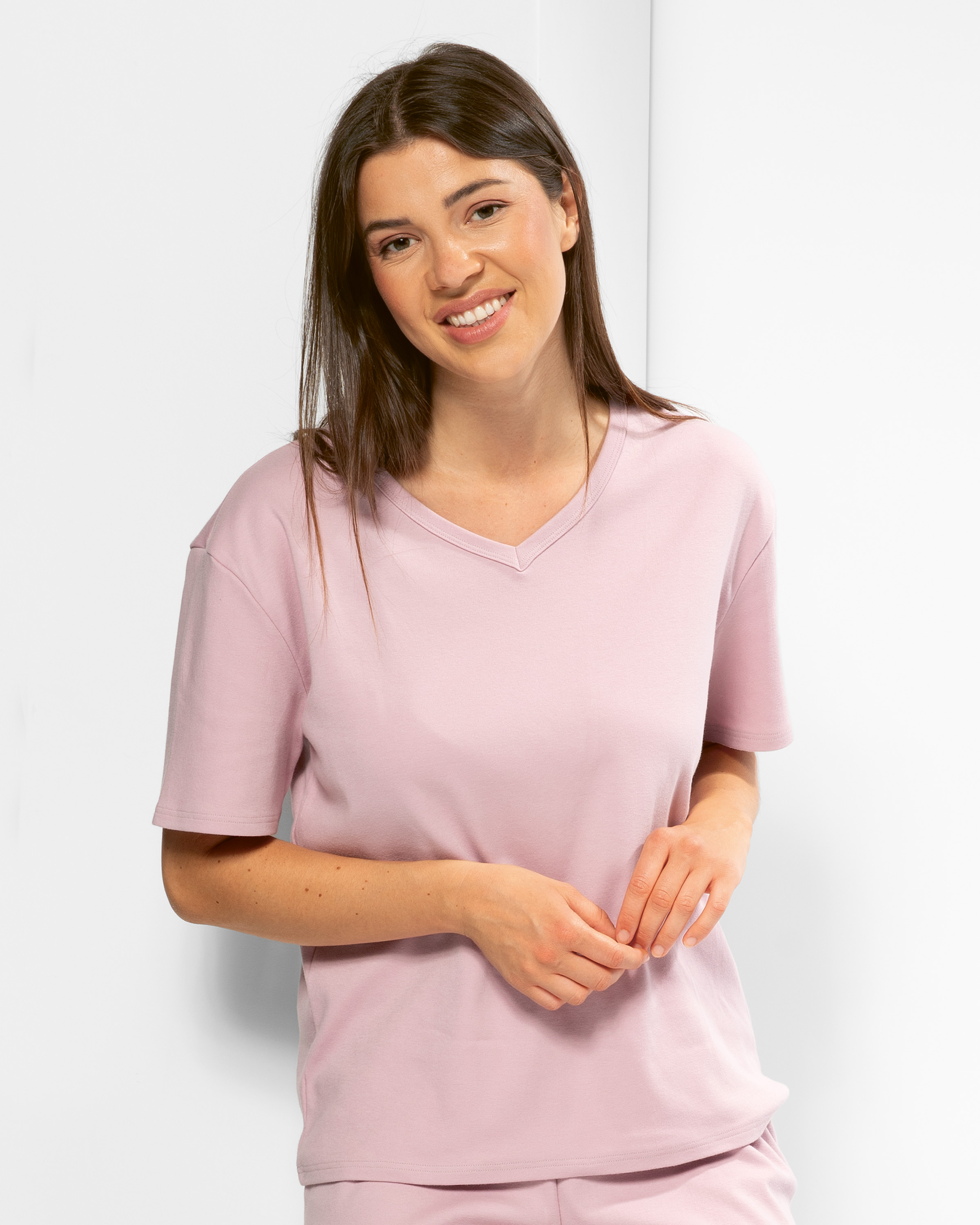 Schlafanzug Shirt 1/2-Arm
