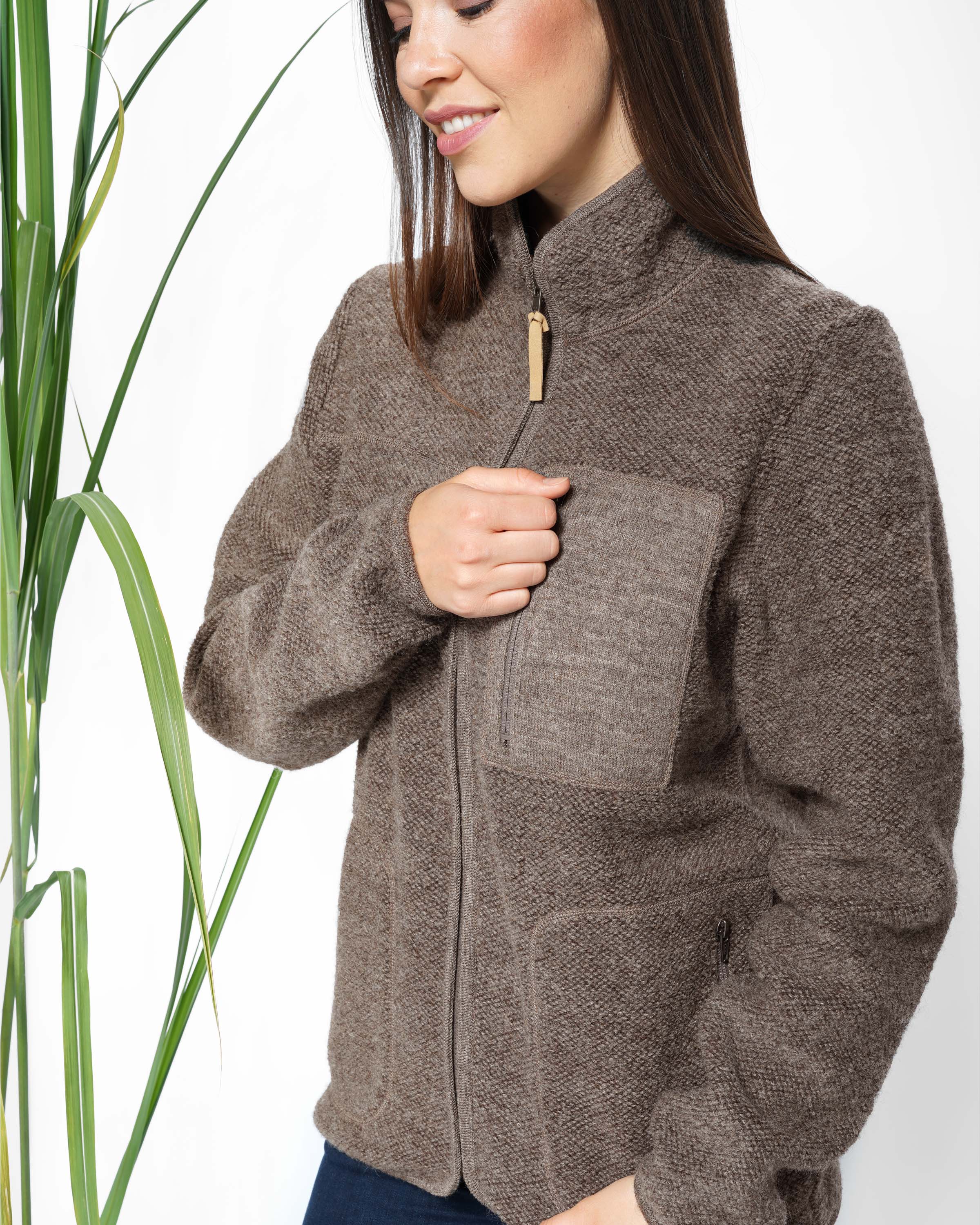 Undyed Teddy Jacke