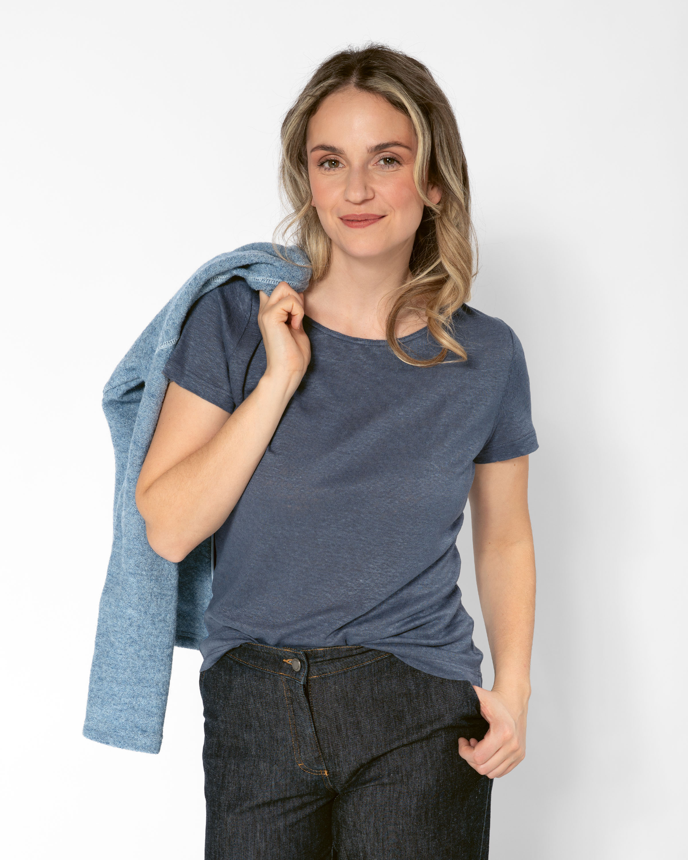 Leinen T-Shirt