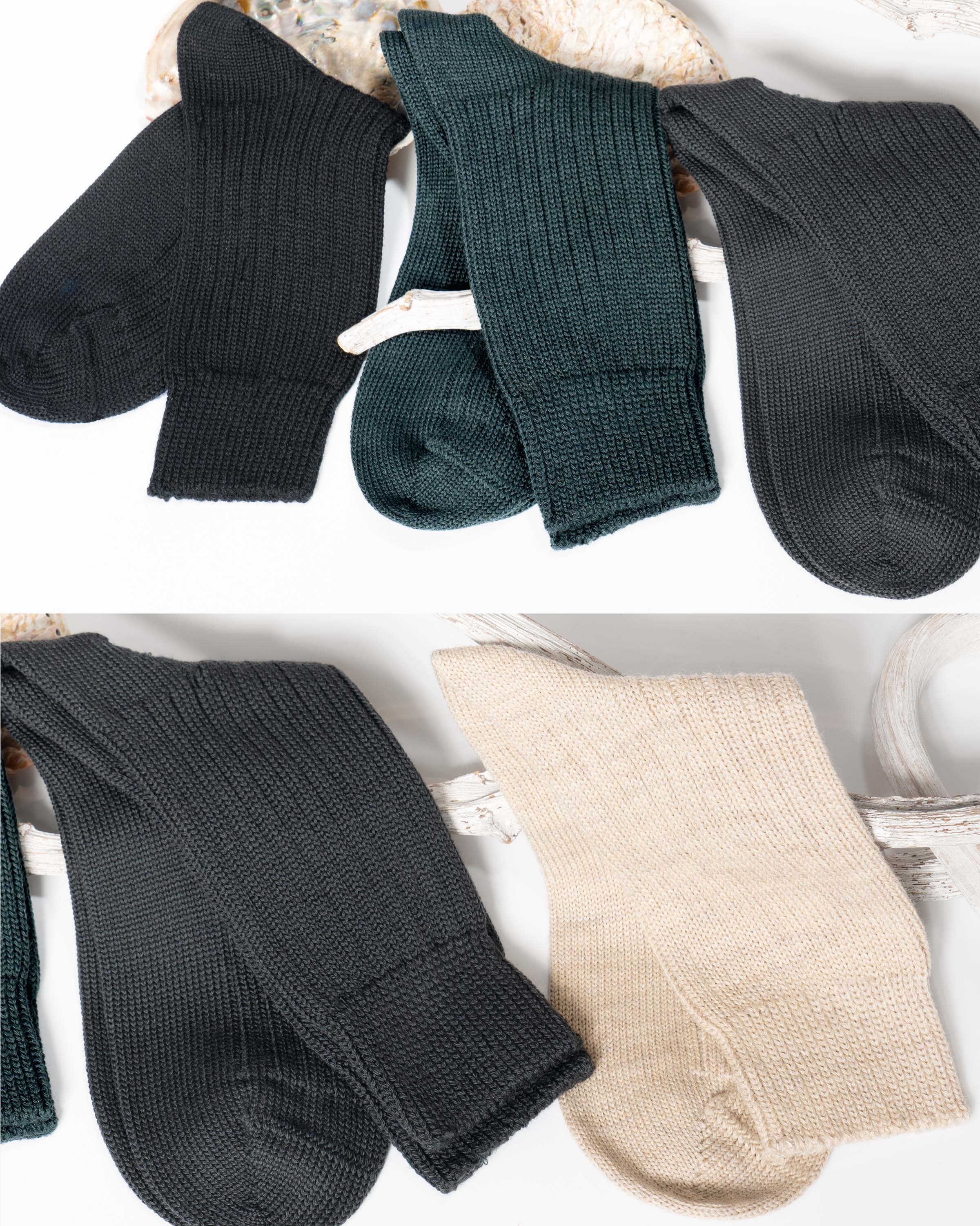 Schurwollsocken