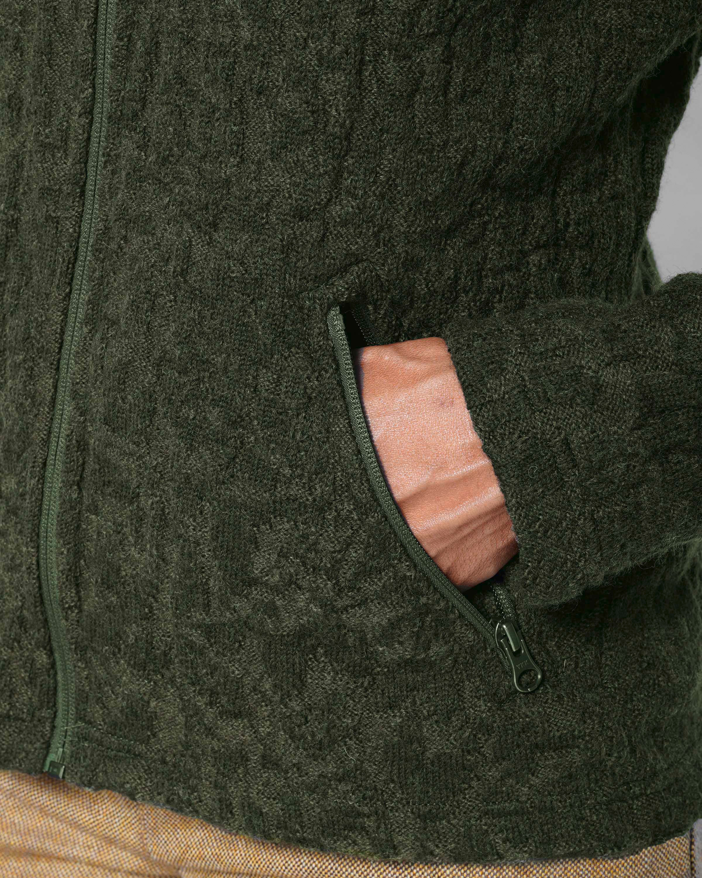 Jacquard Jacke