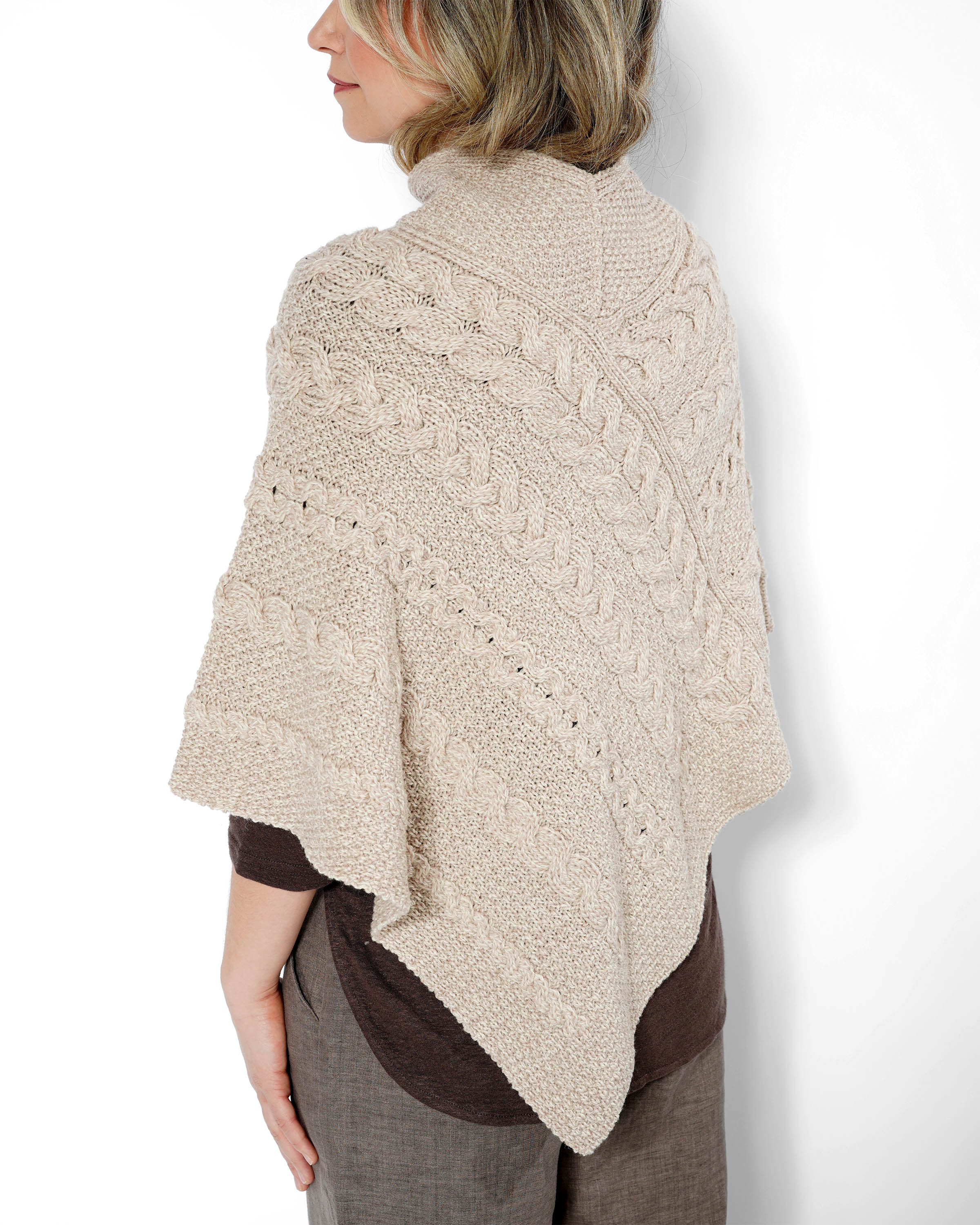 Strickponcho