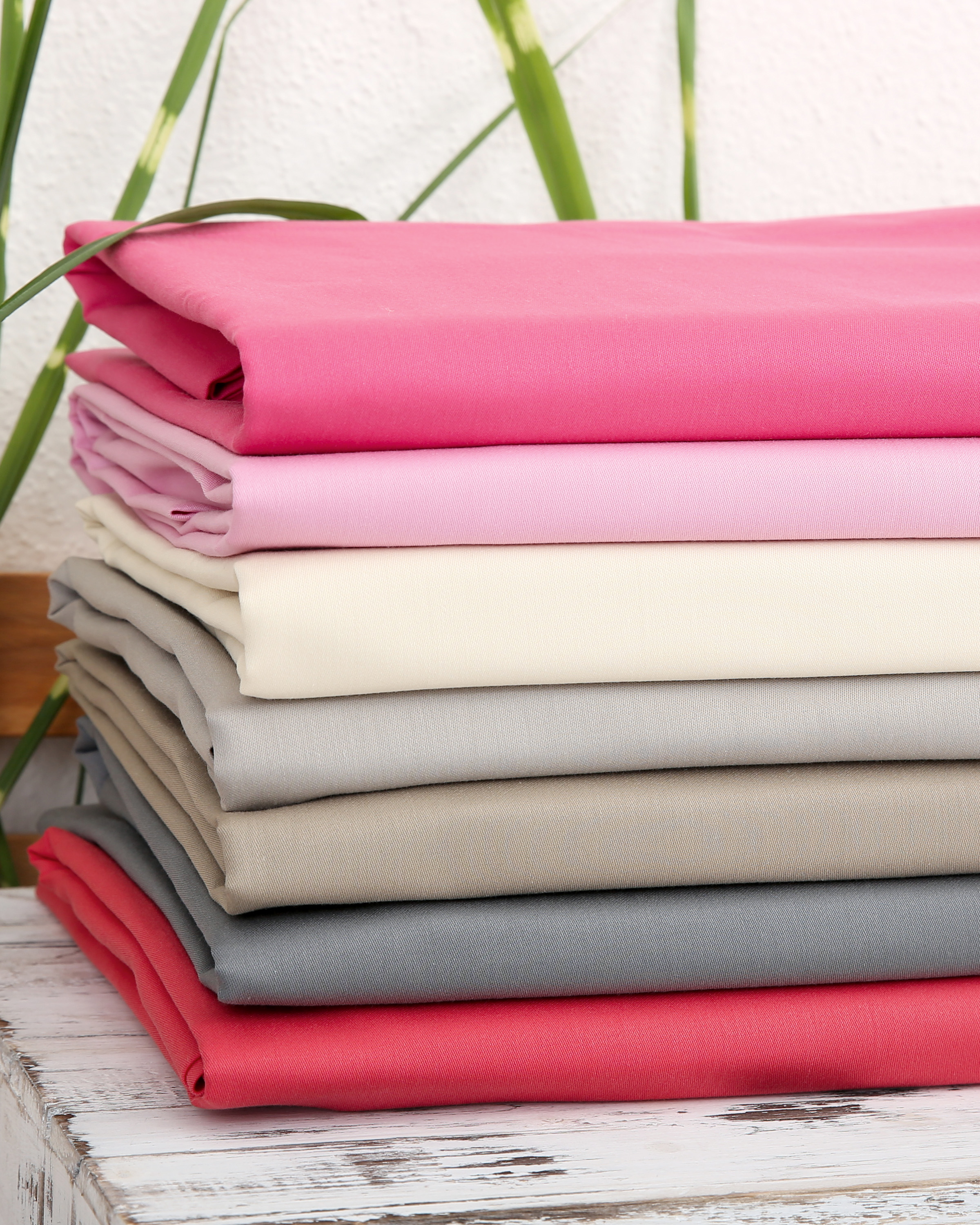 Bett-Tuch Satin Color