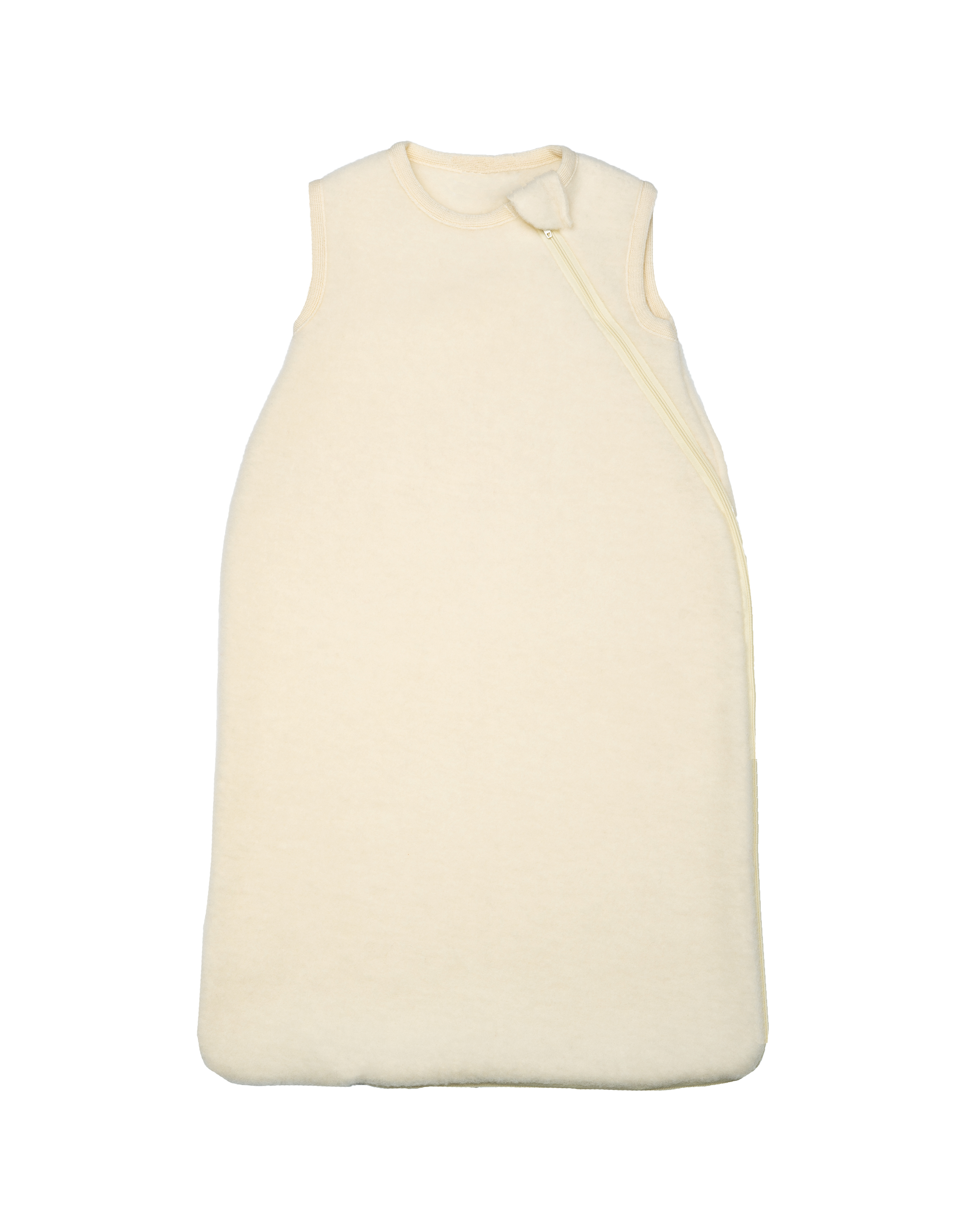 Fleece-Schlafsack ohne Arm natur