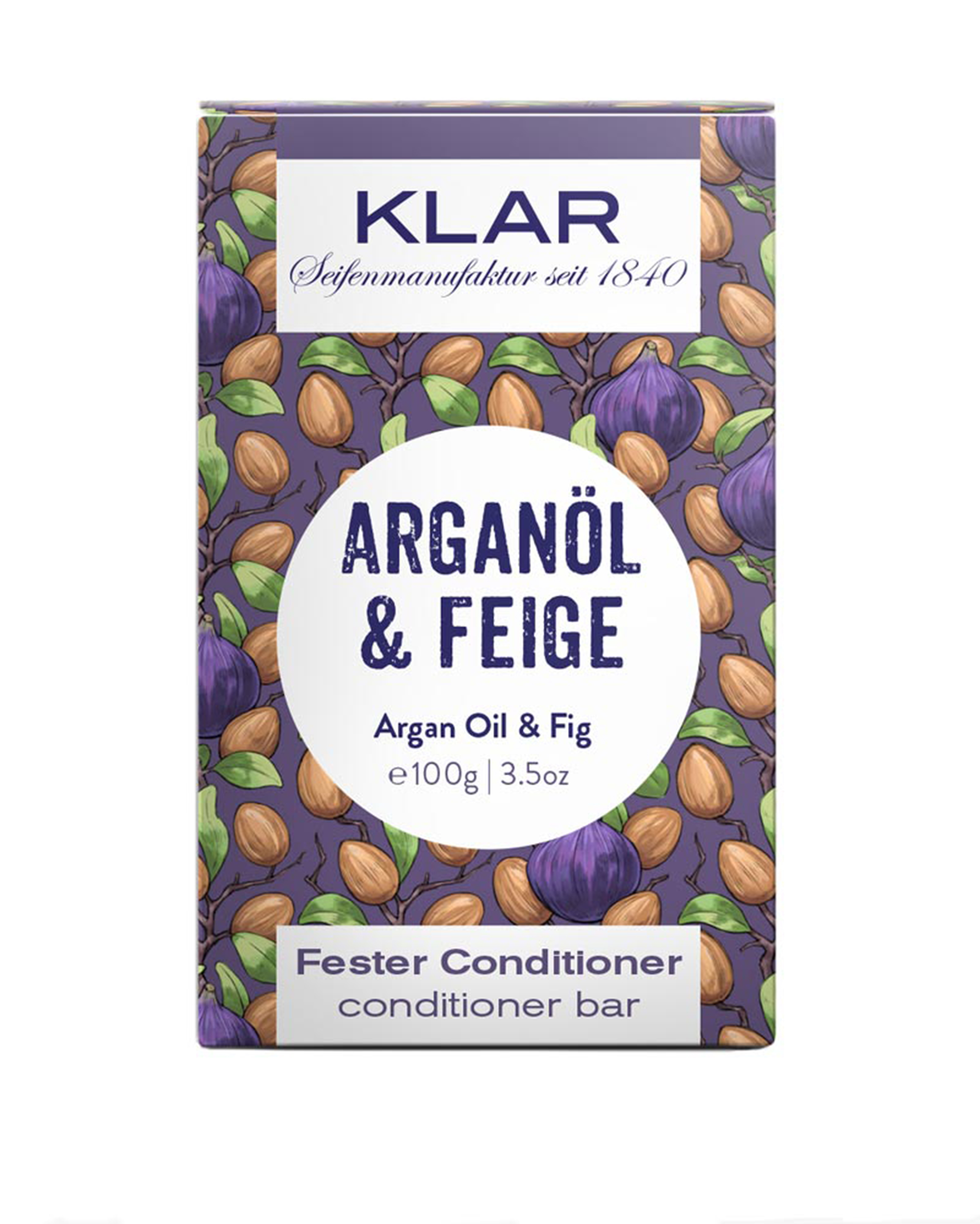 Klar Fester Conditioner Arganöl & Feige
