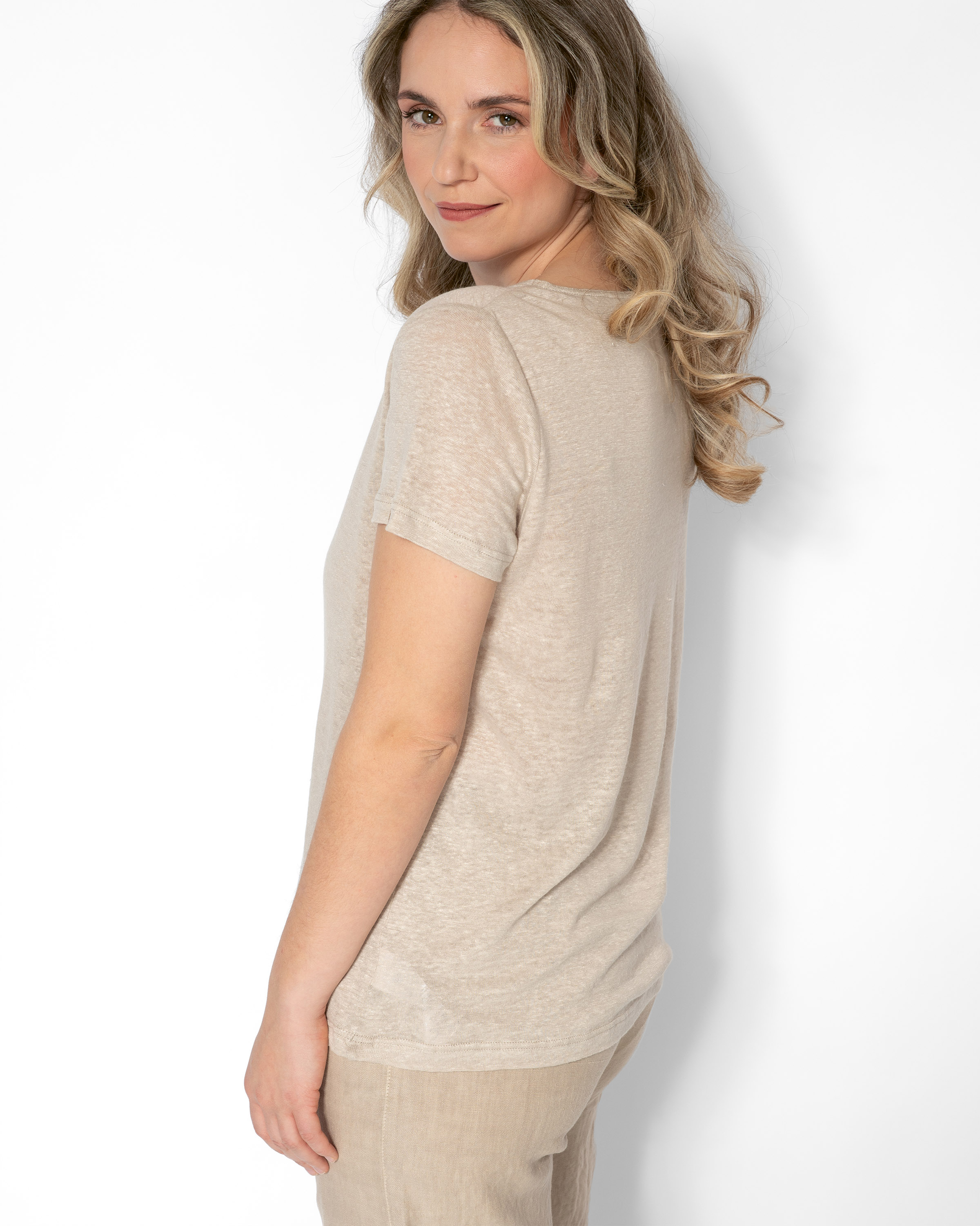 Leinen T-Shirt