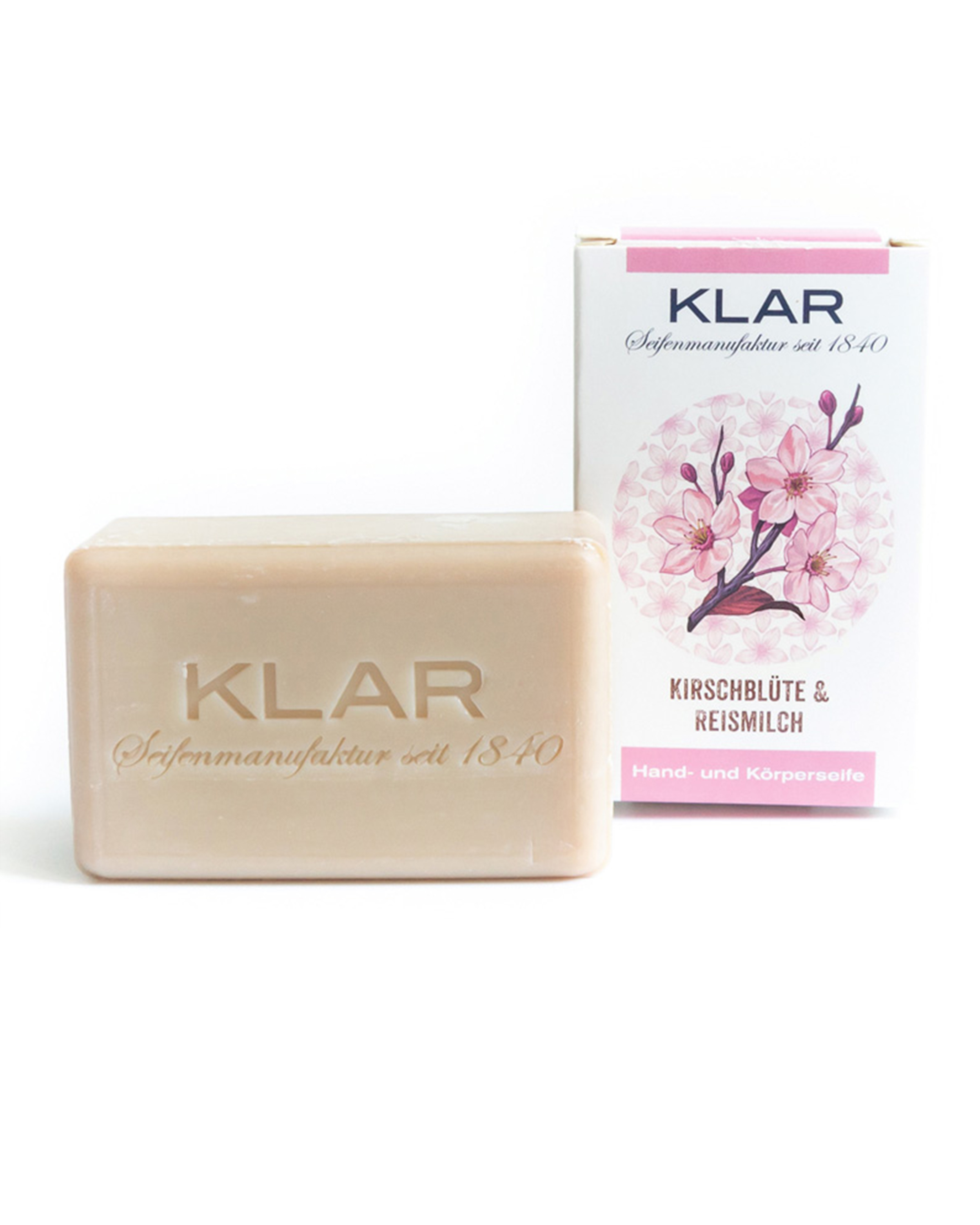 Klar Kirschblüte & Reismilchseife