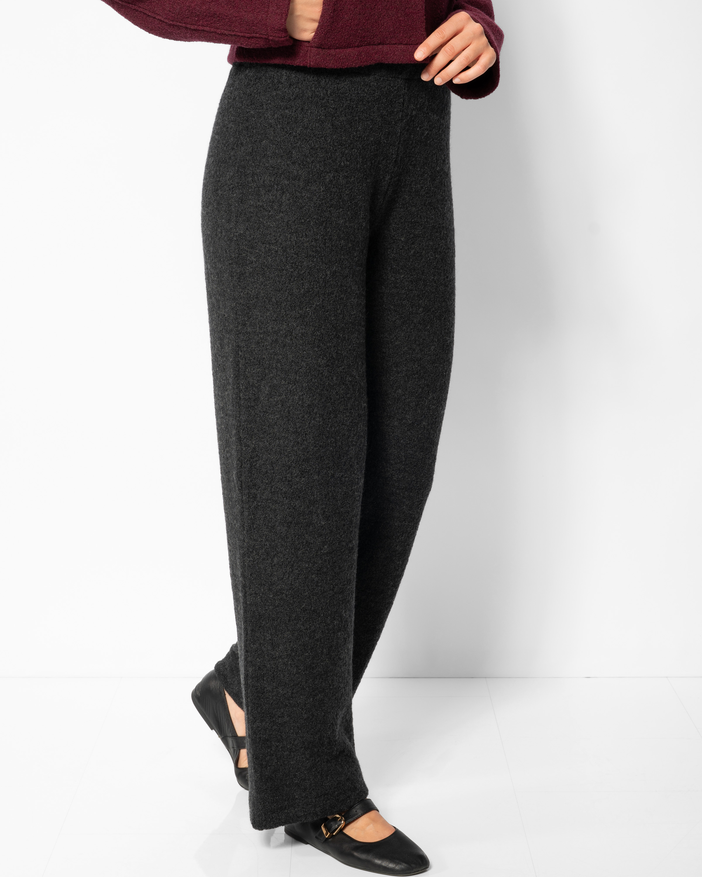 Wollkrepp Hose