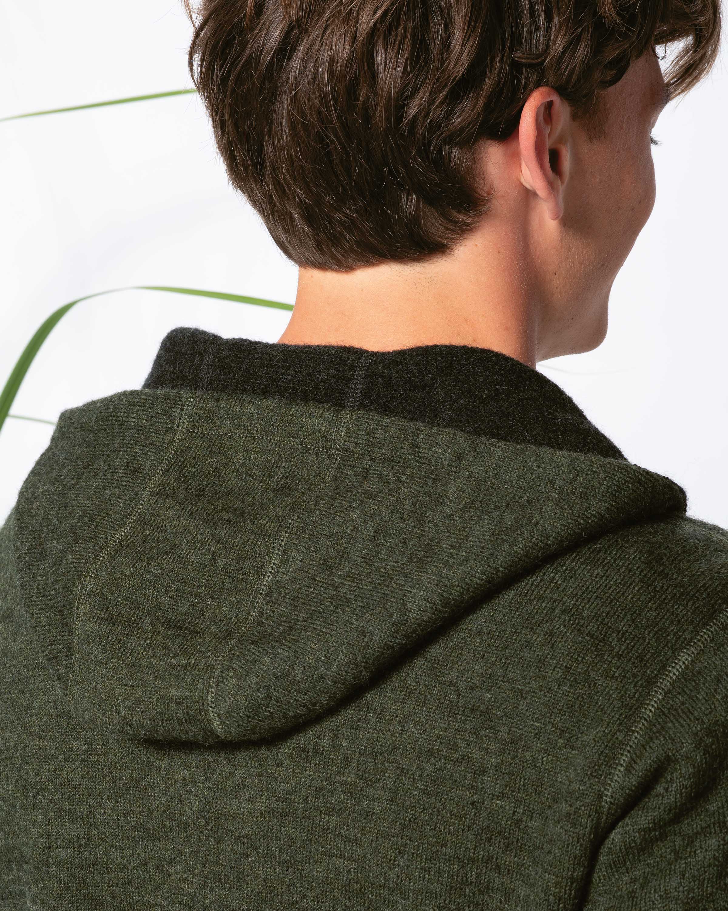 Walkjacke mit Kapuze