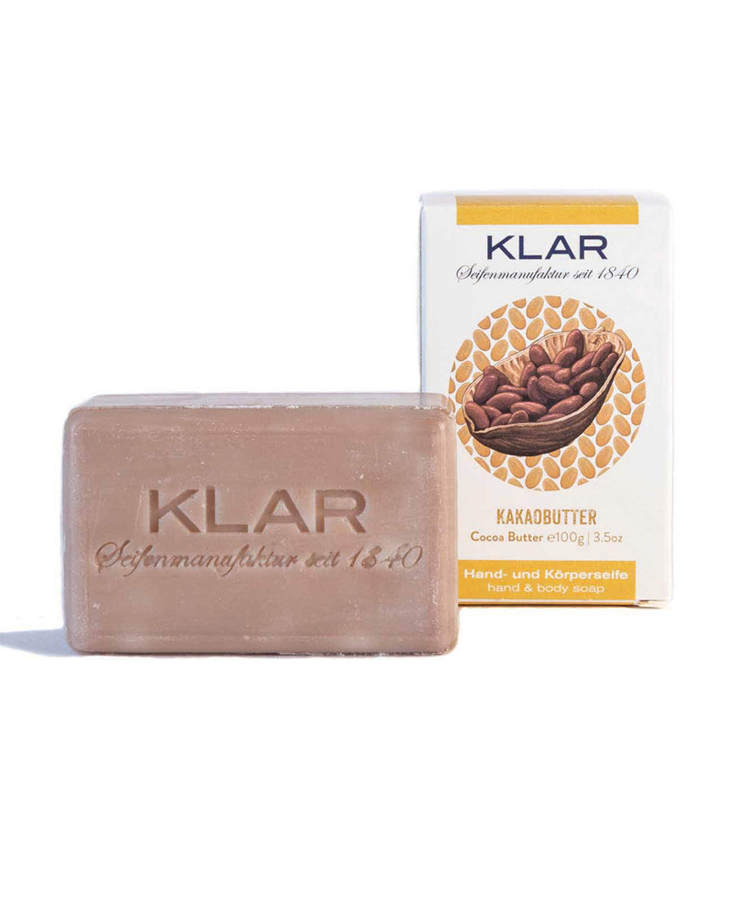 Klar Kakaobutter Seife