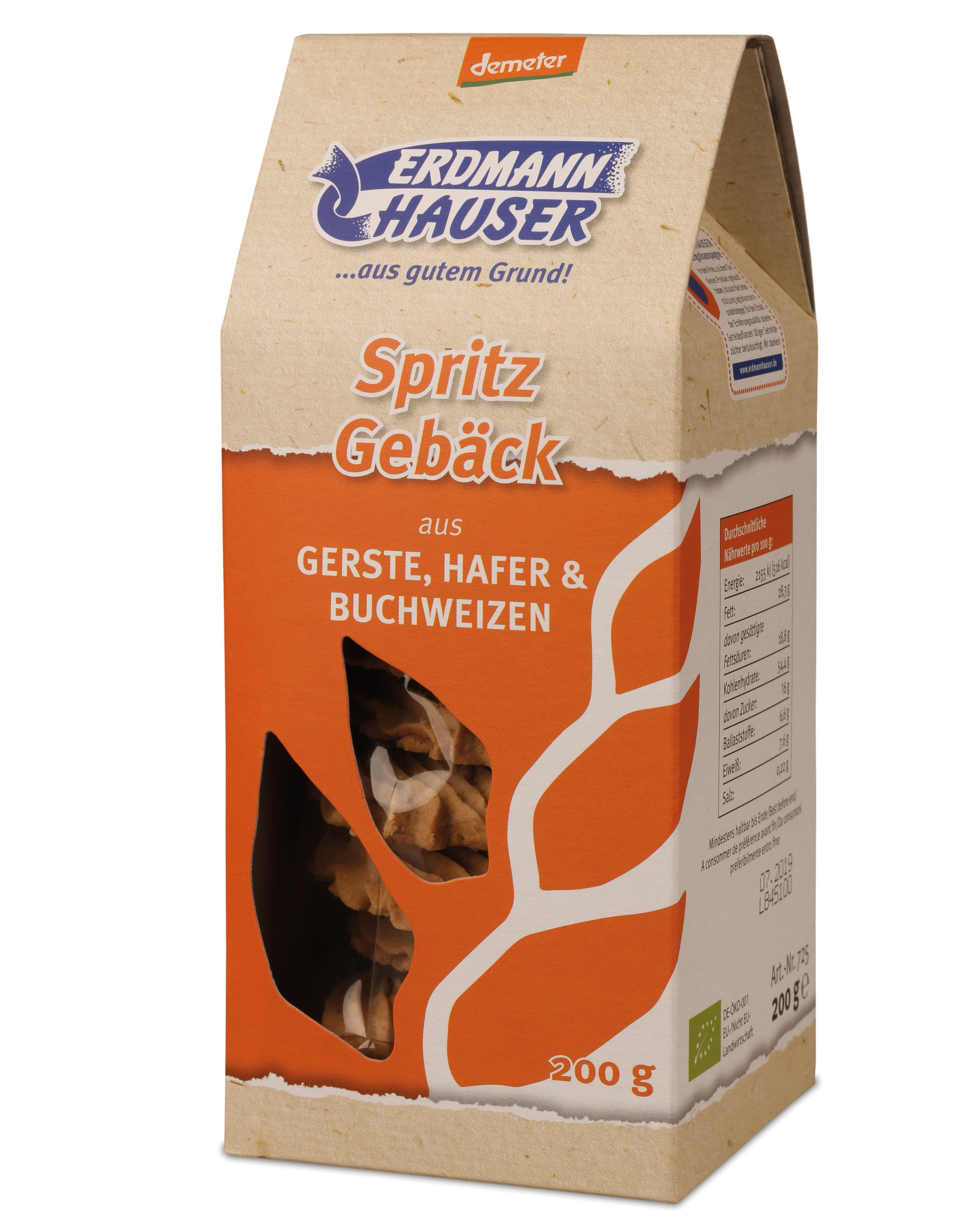 Erdmannhauser Drei-Korn Spritzgebäck