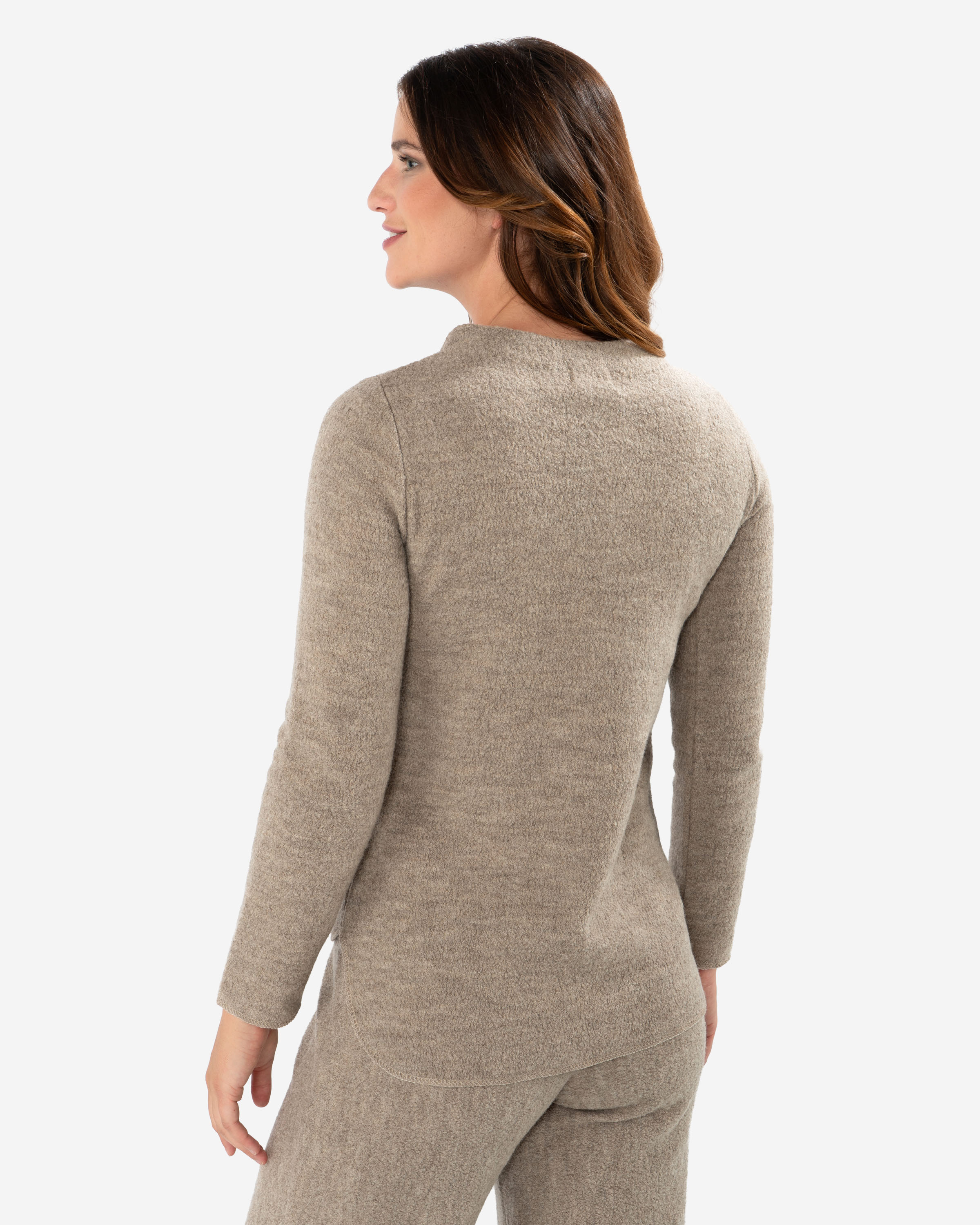Wollkrepp Pullover