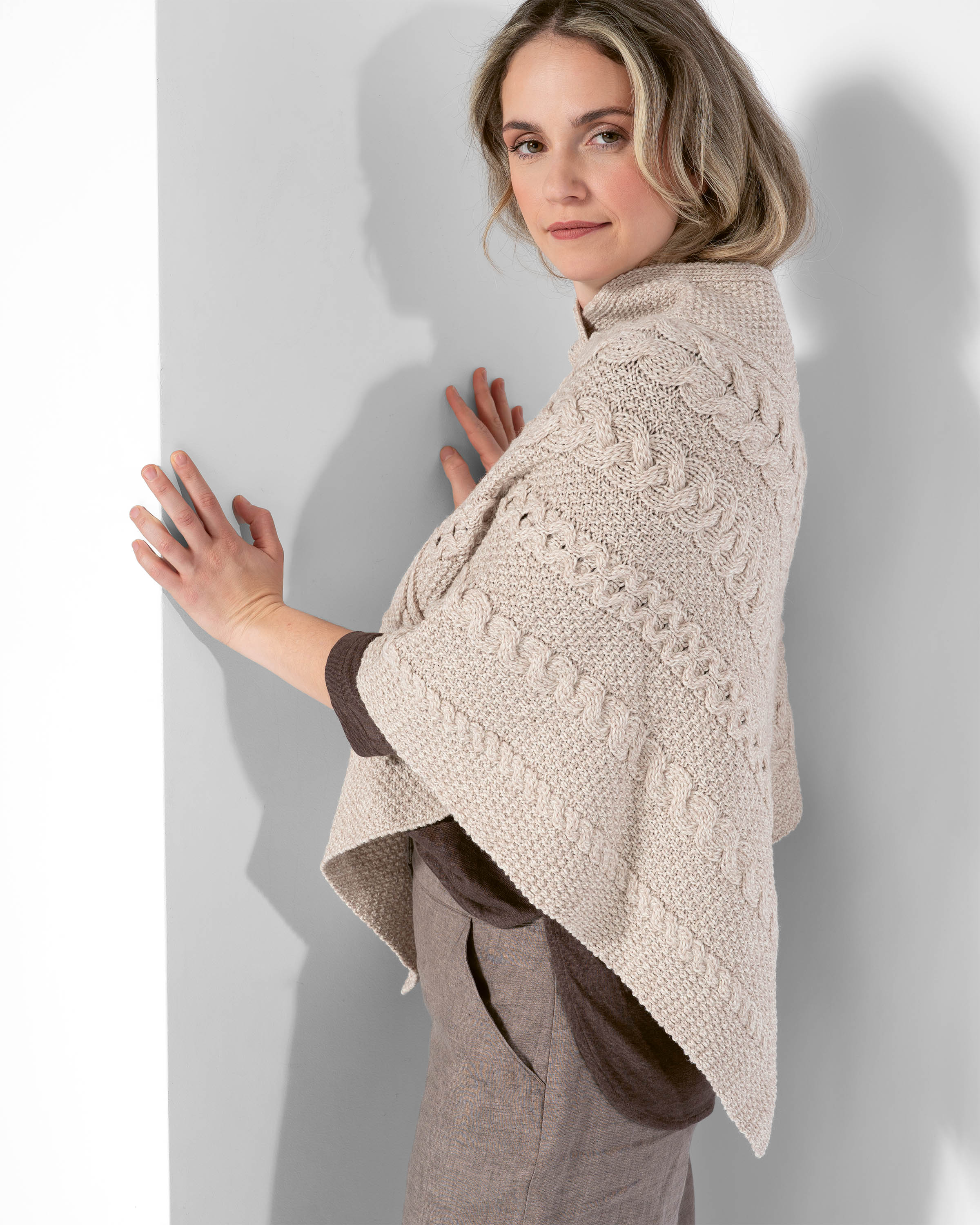 Strickponcho
