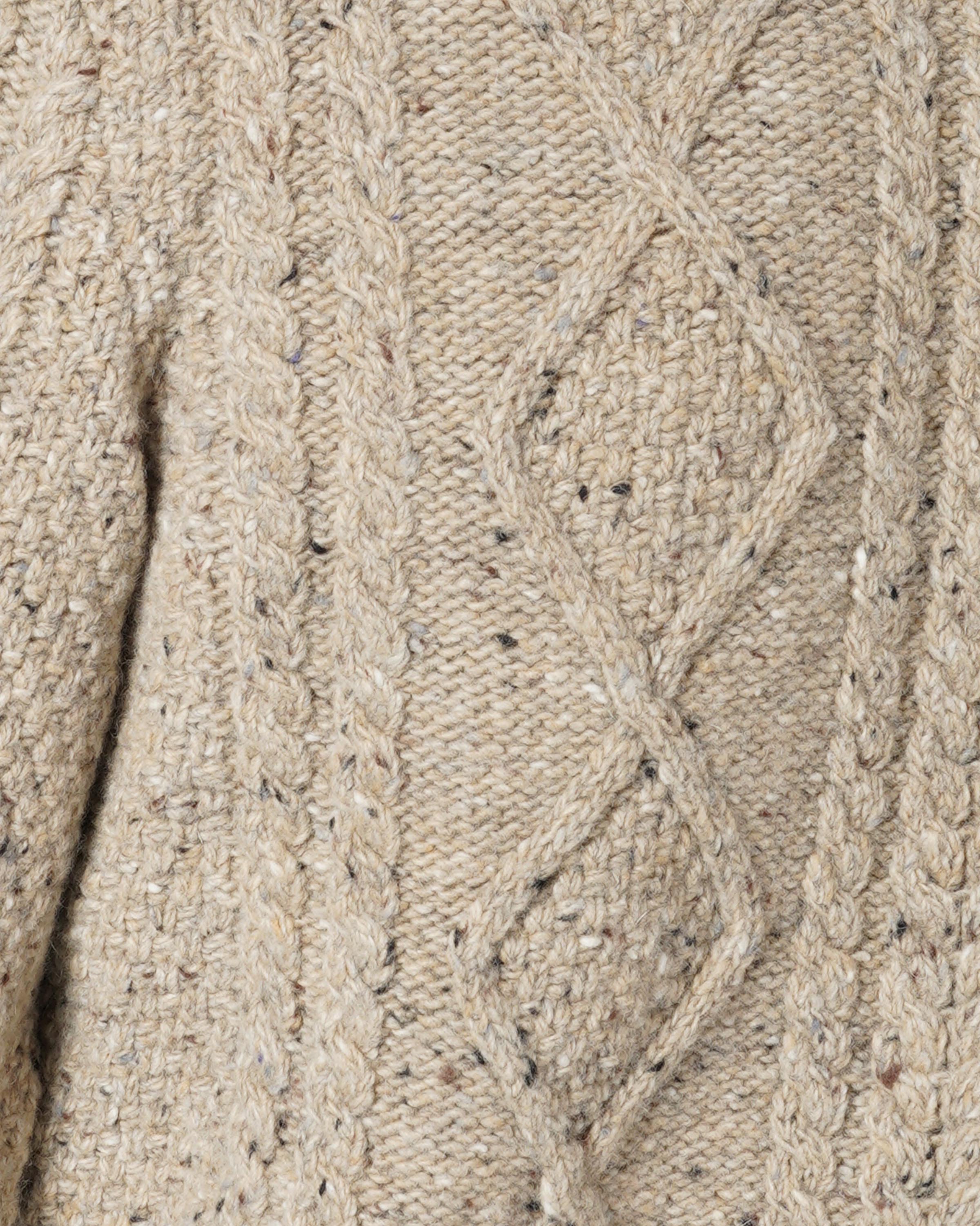 Aran Strickjacke