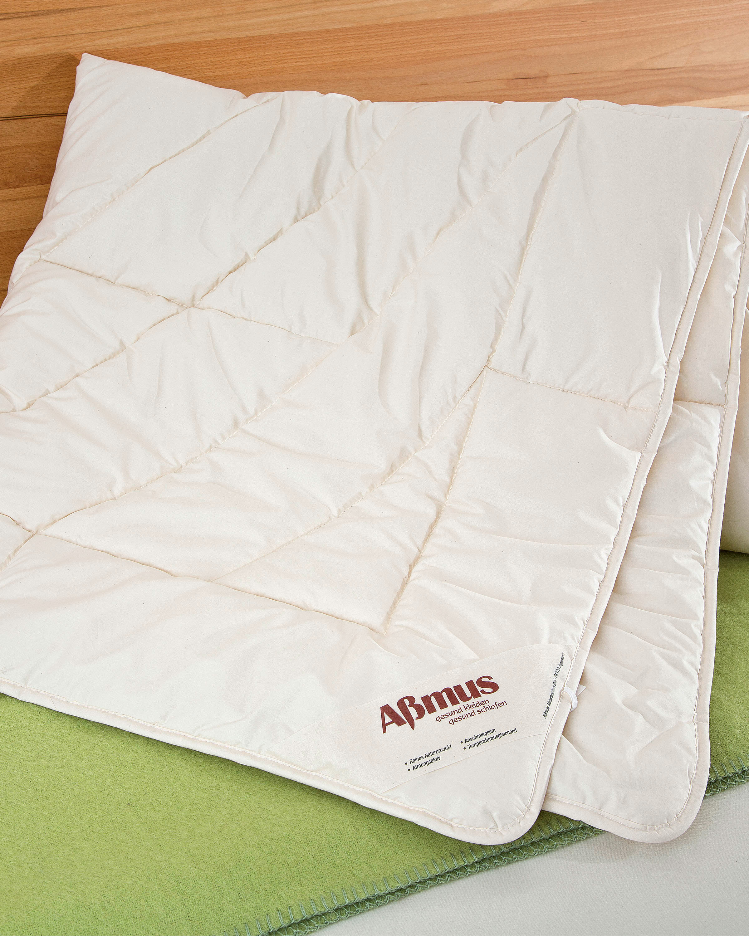 Merino-Woll-Steppbett Leicht