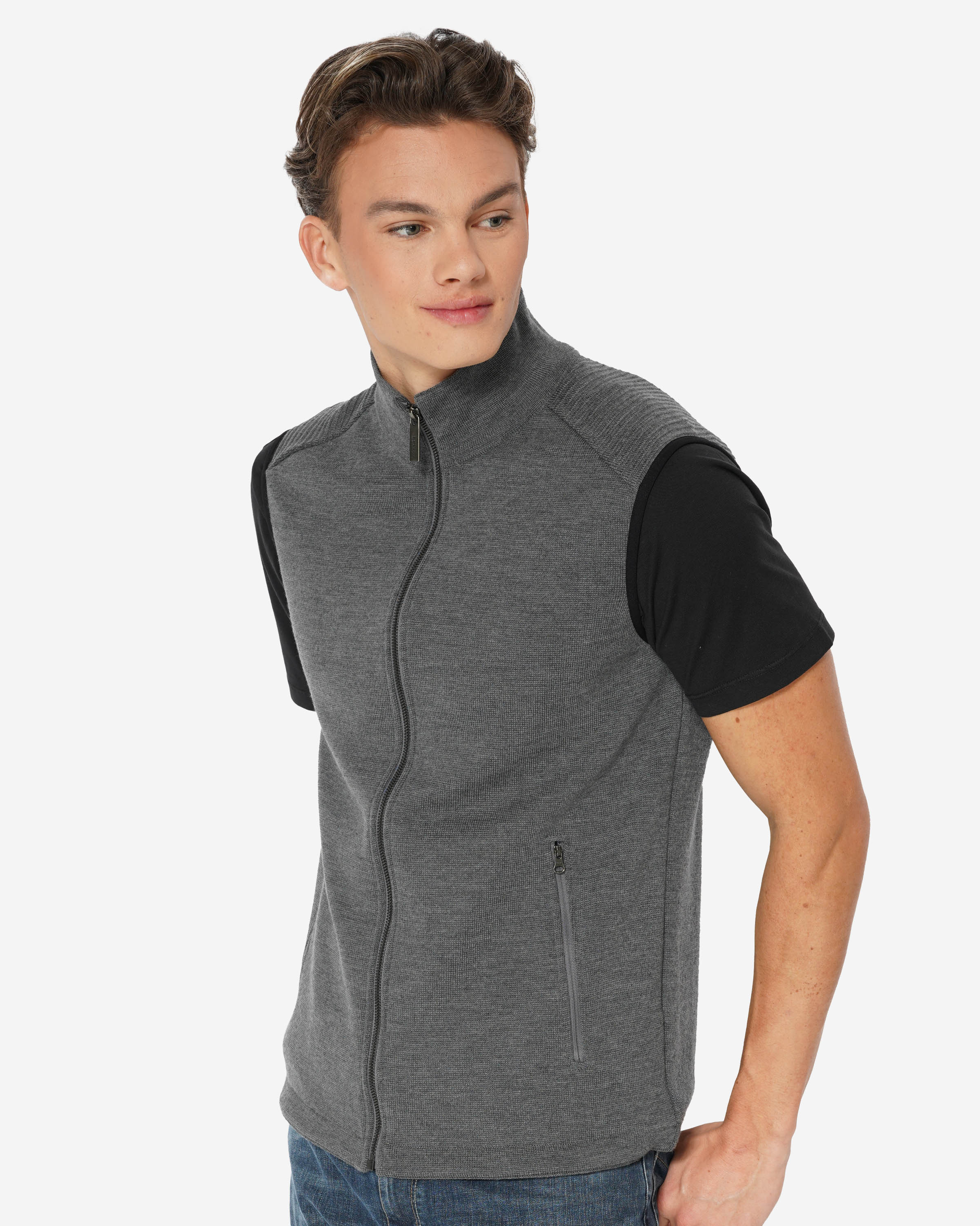 Merino Strickweste