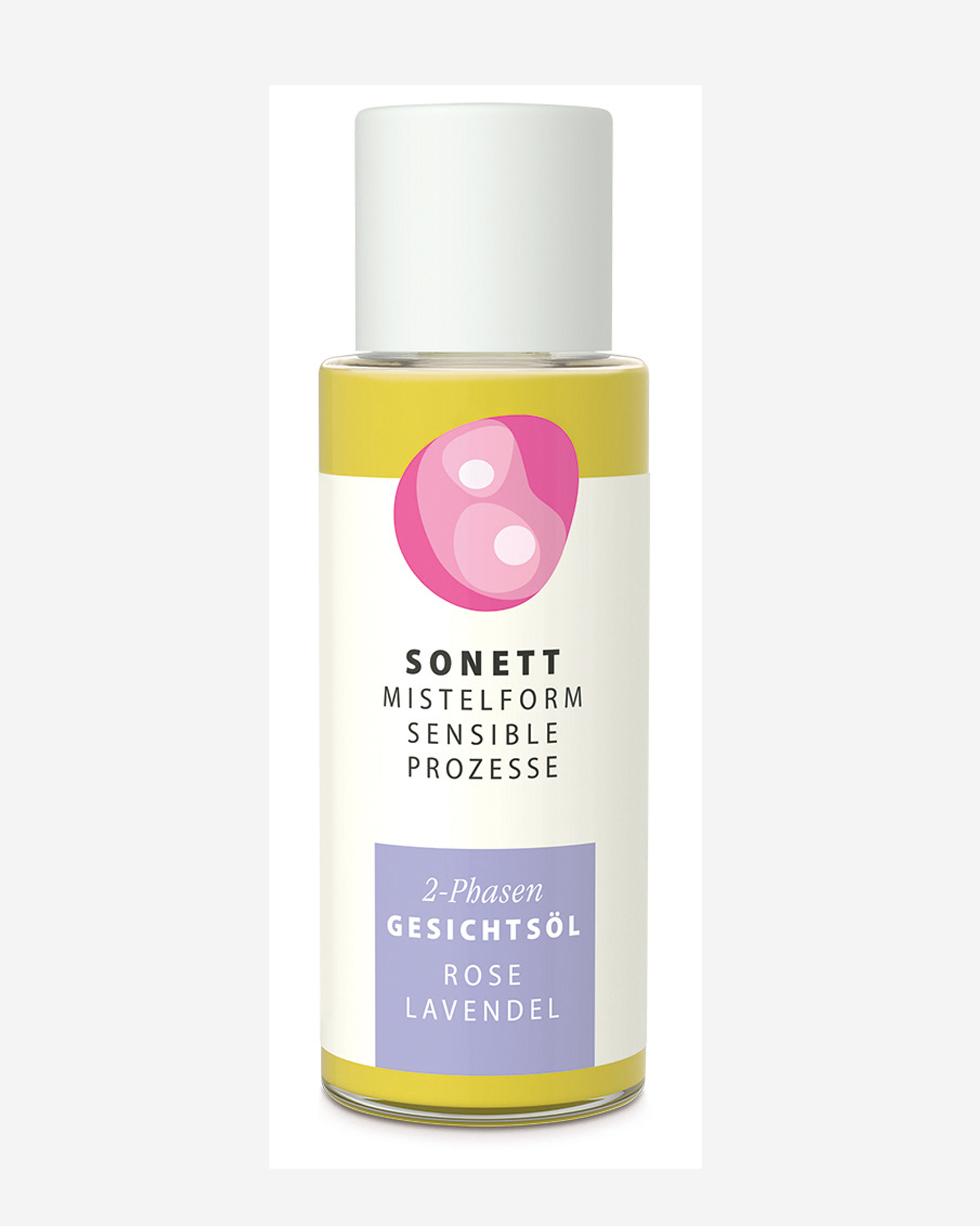 2-Phasen Gesichtsöl Rose Lavendel