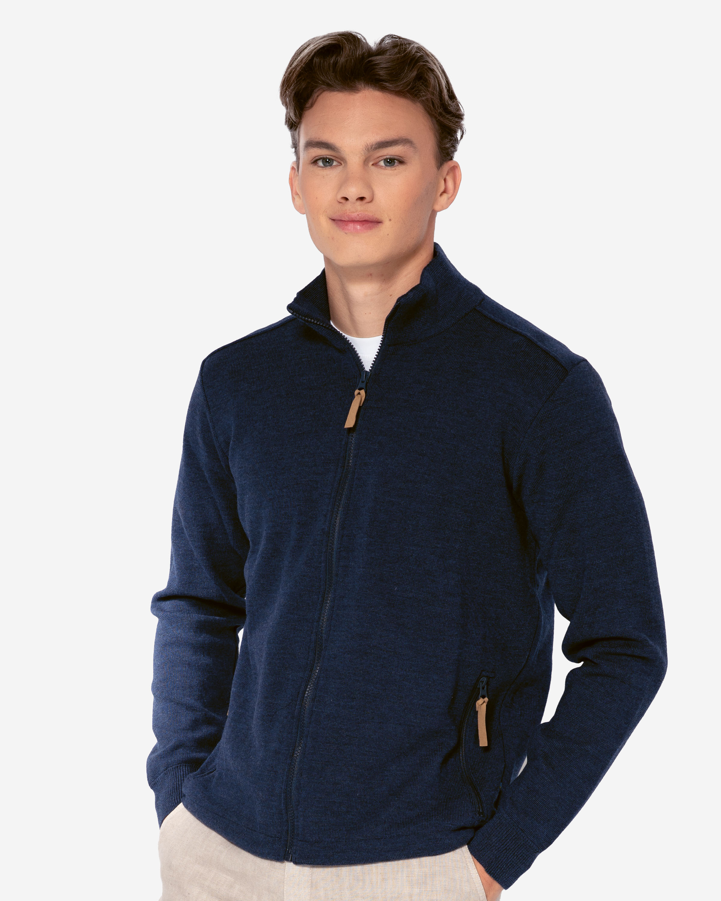 Merino Strickjacke
