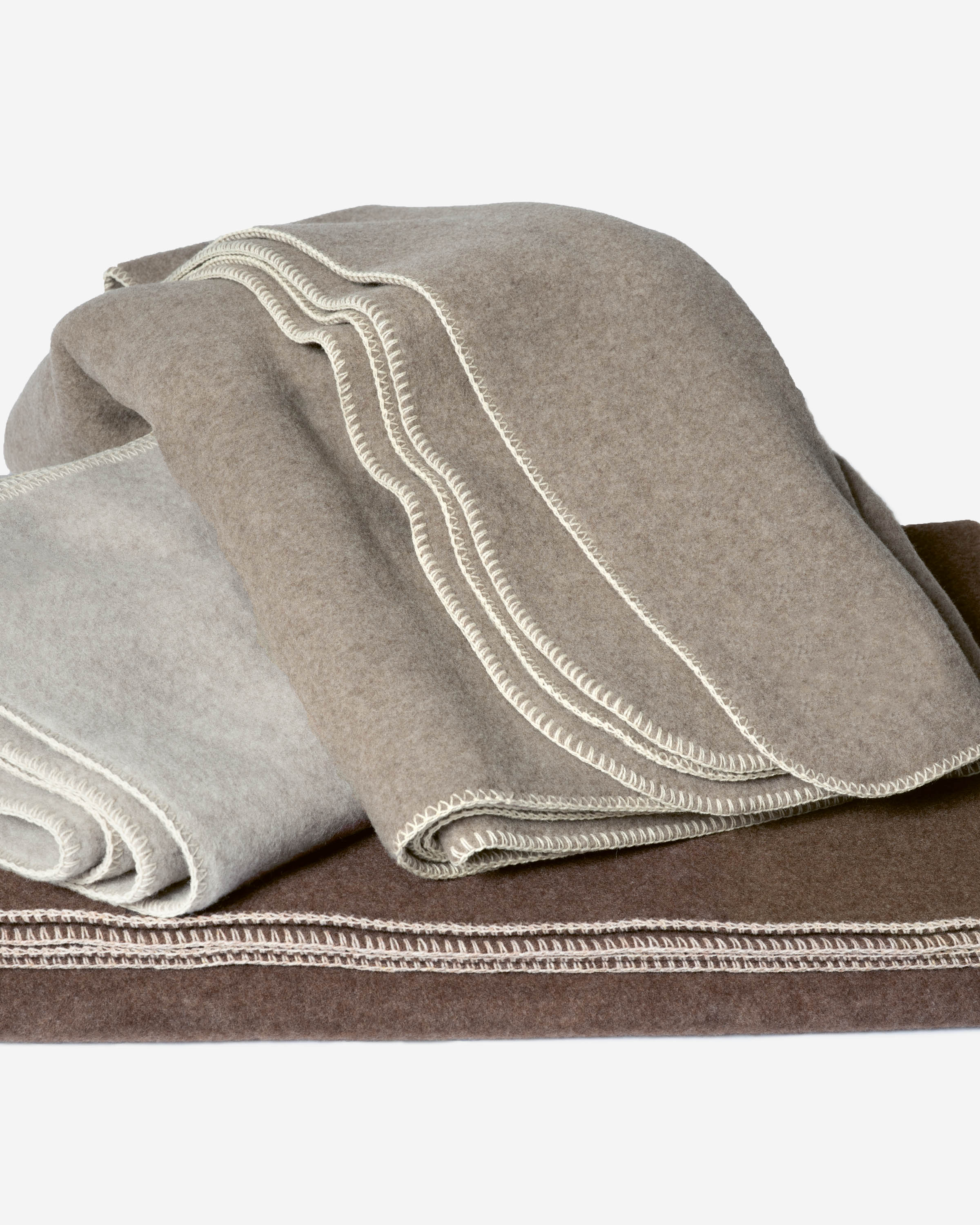 Mongolische Lambswool Decke