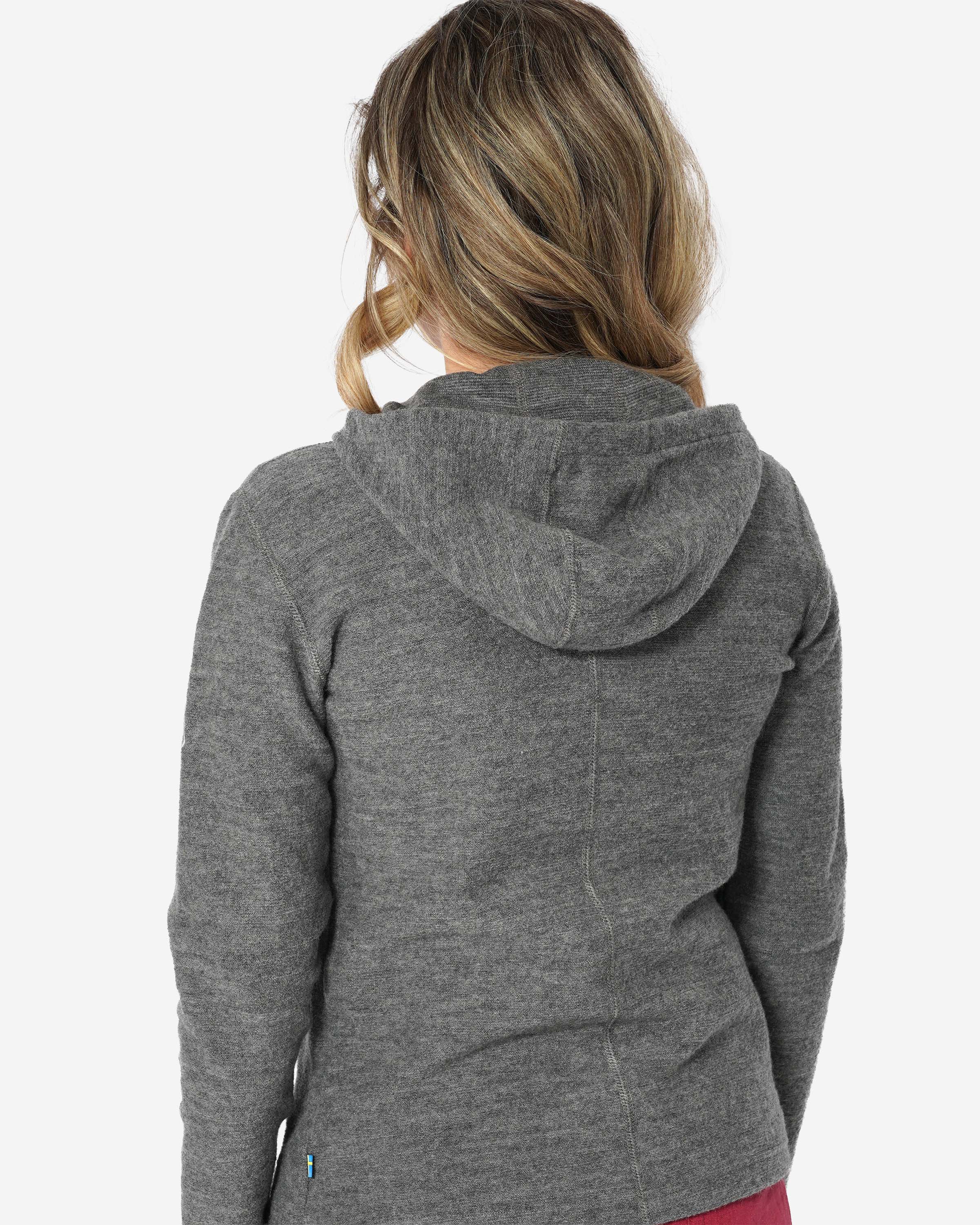 Walkjacke mit Kapuze