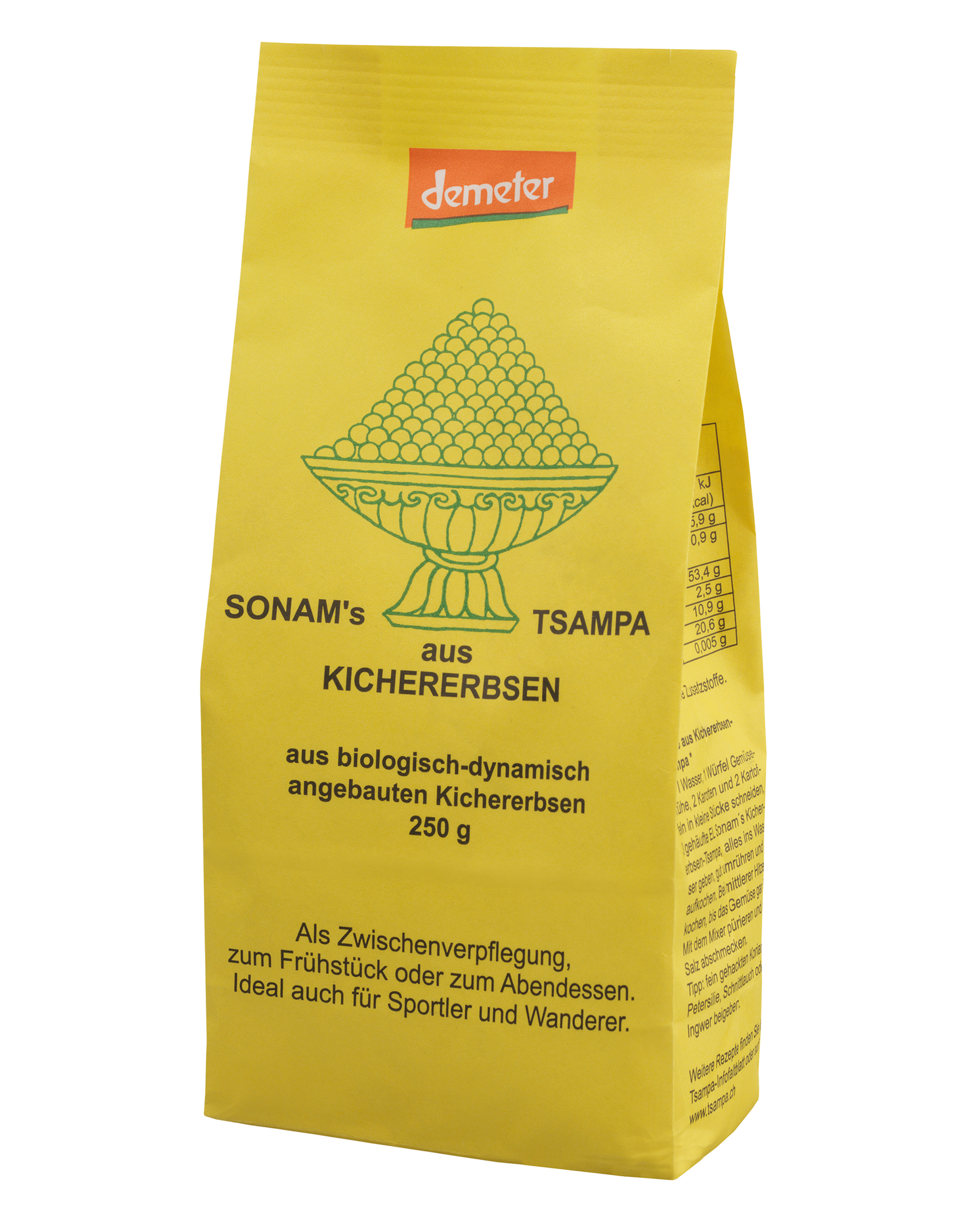 Erdmannhauser Sonam's Tsampa Kichererbsen