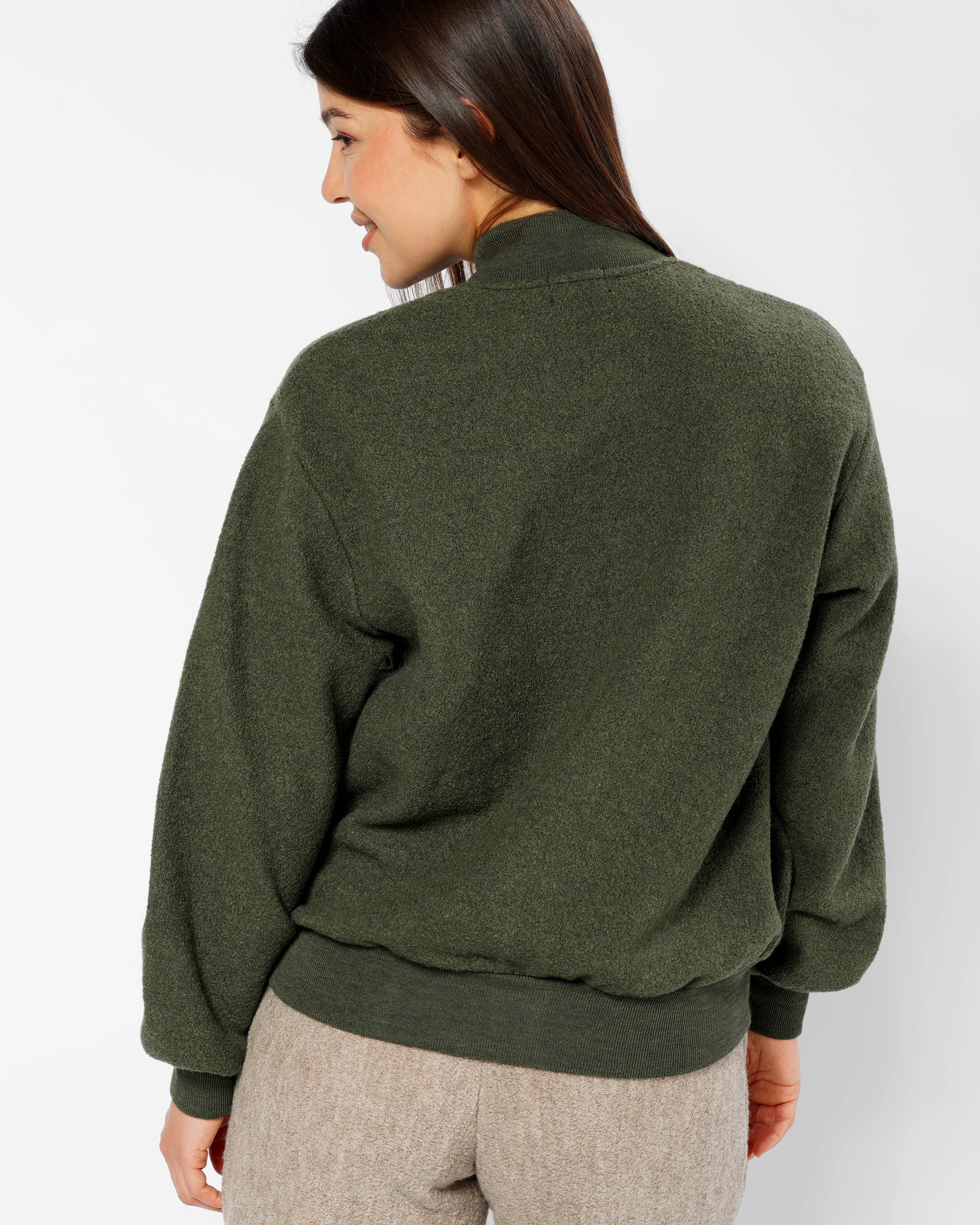 Wollkrepp Blouson