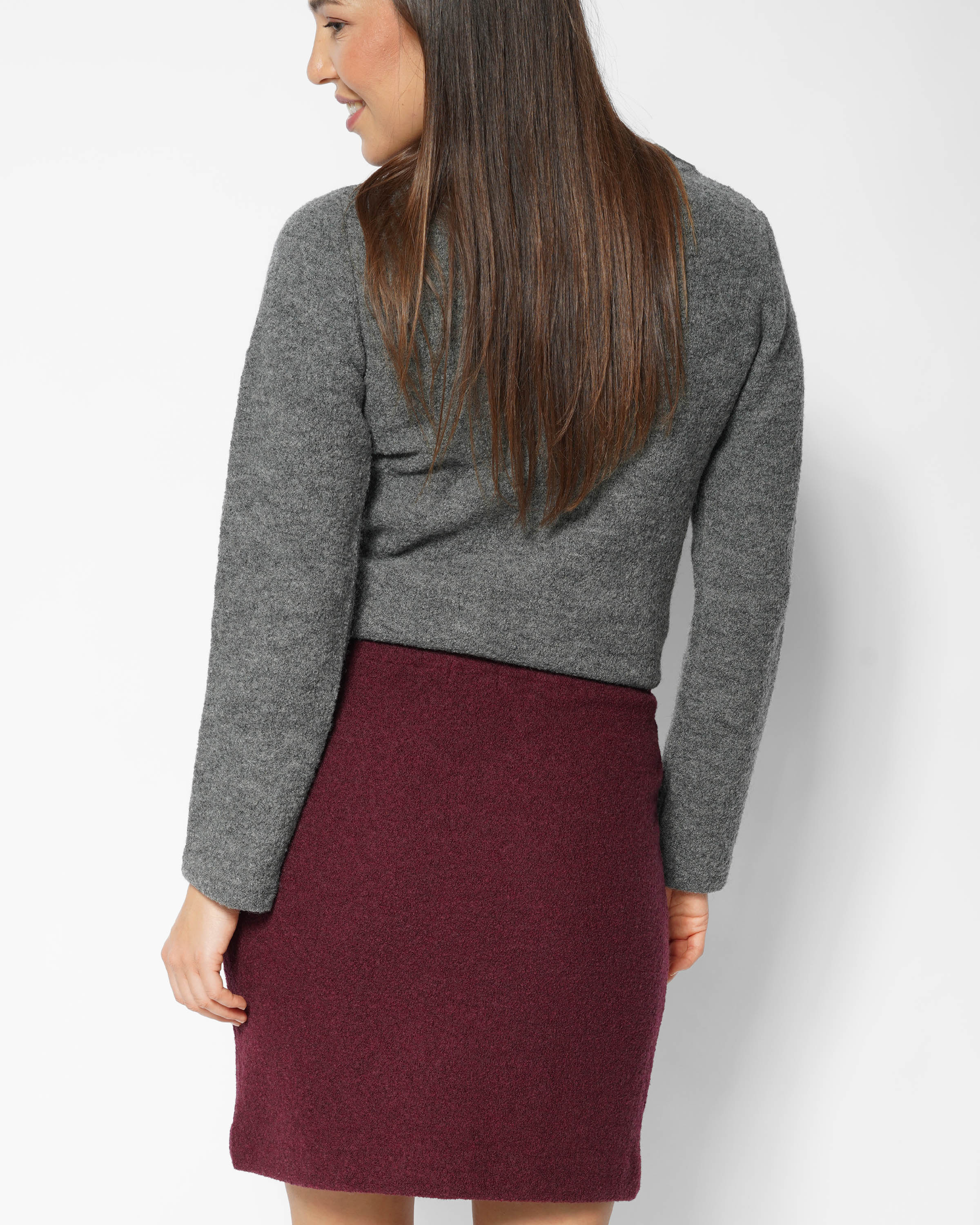 Wollkrepp Pullover