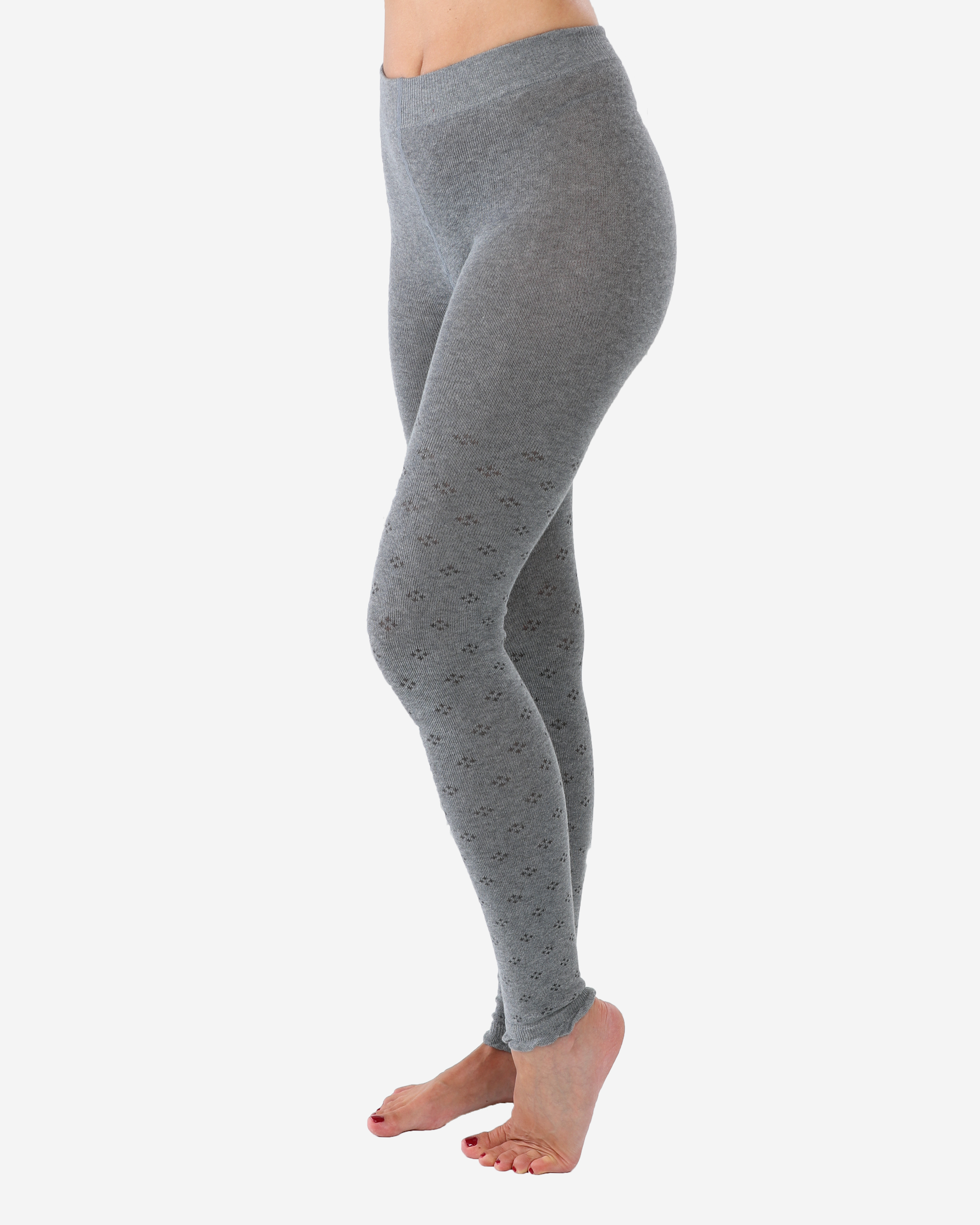 Baumwoll Leggings Rhomben