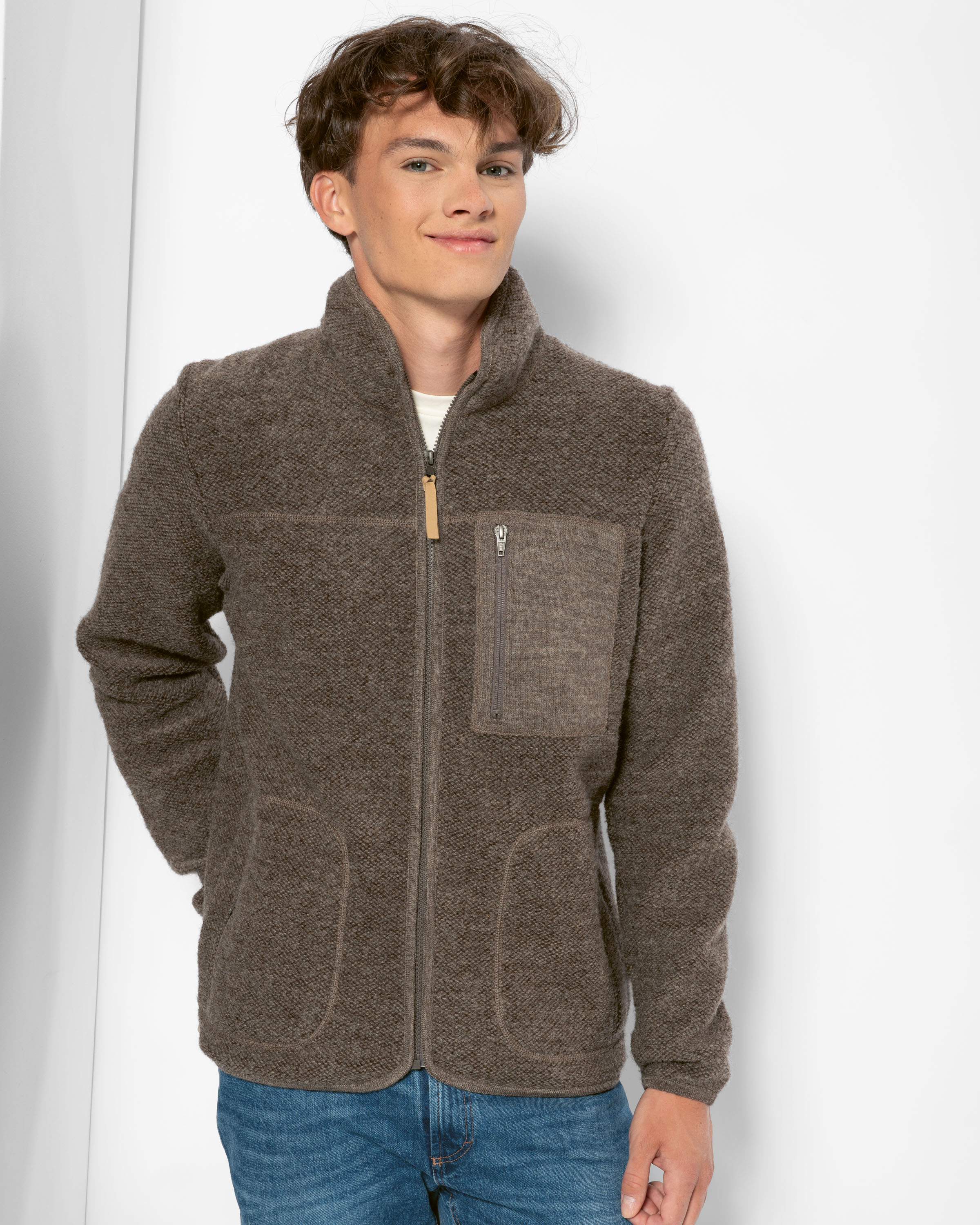 Undyed Teddy Jacke
