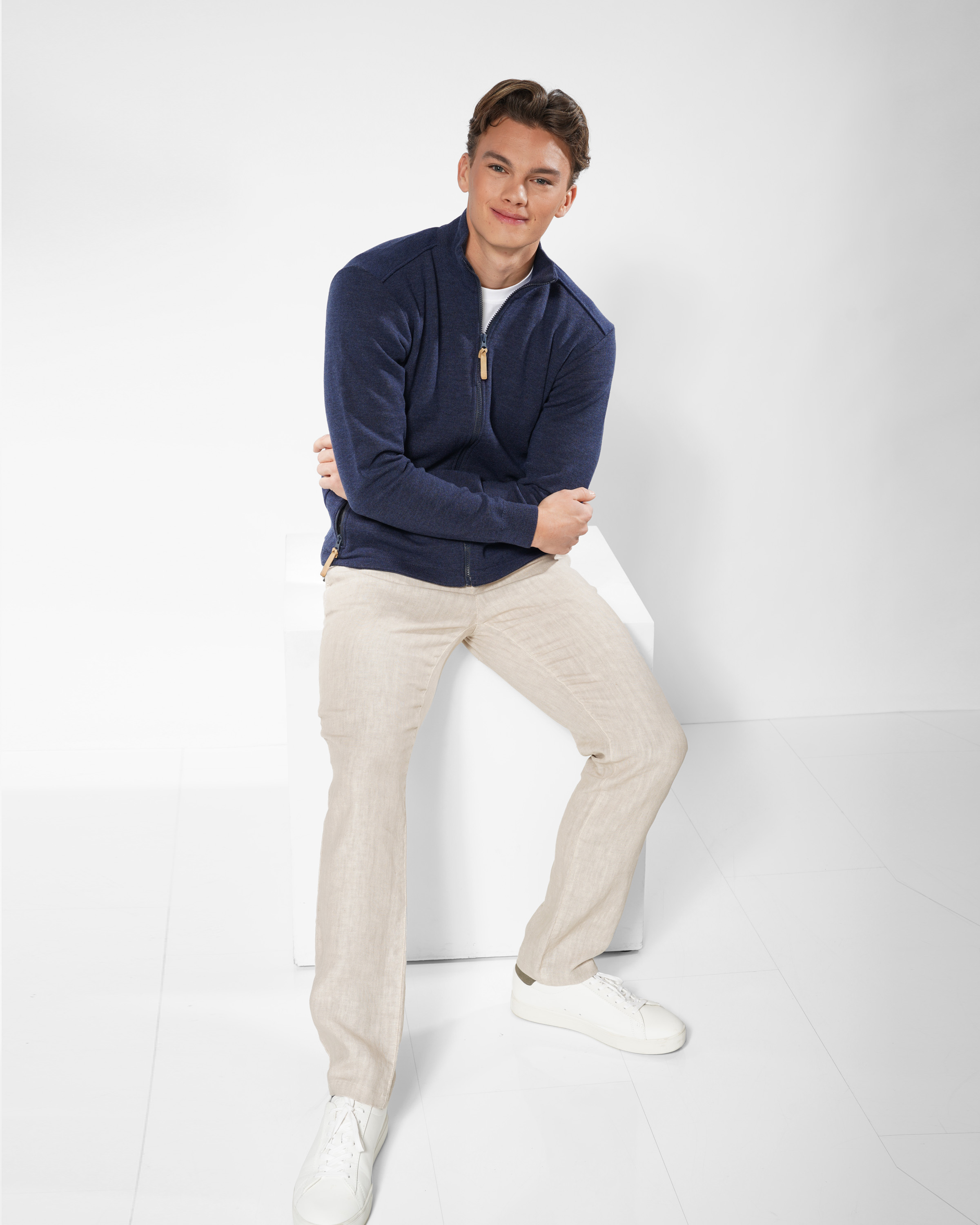 Merino Strickjacke