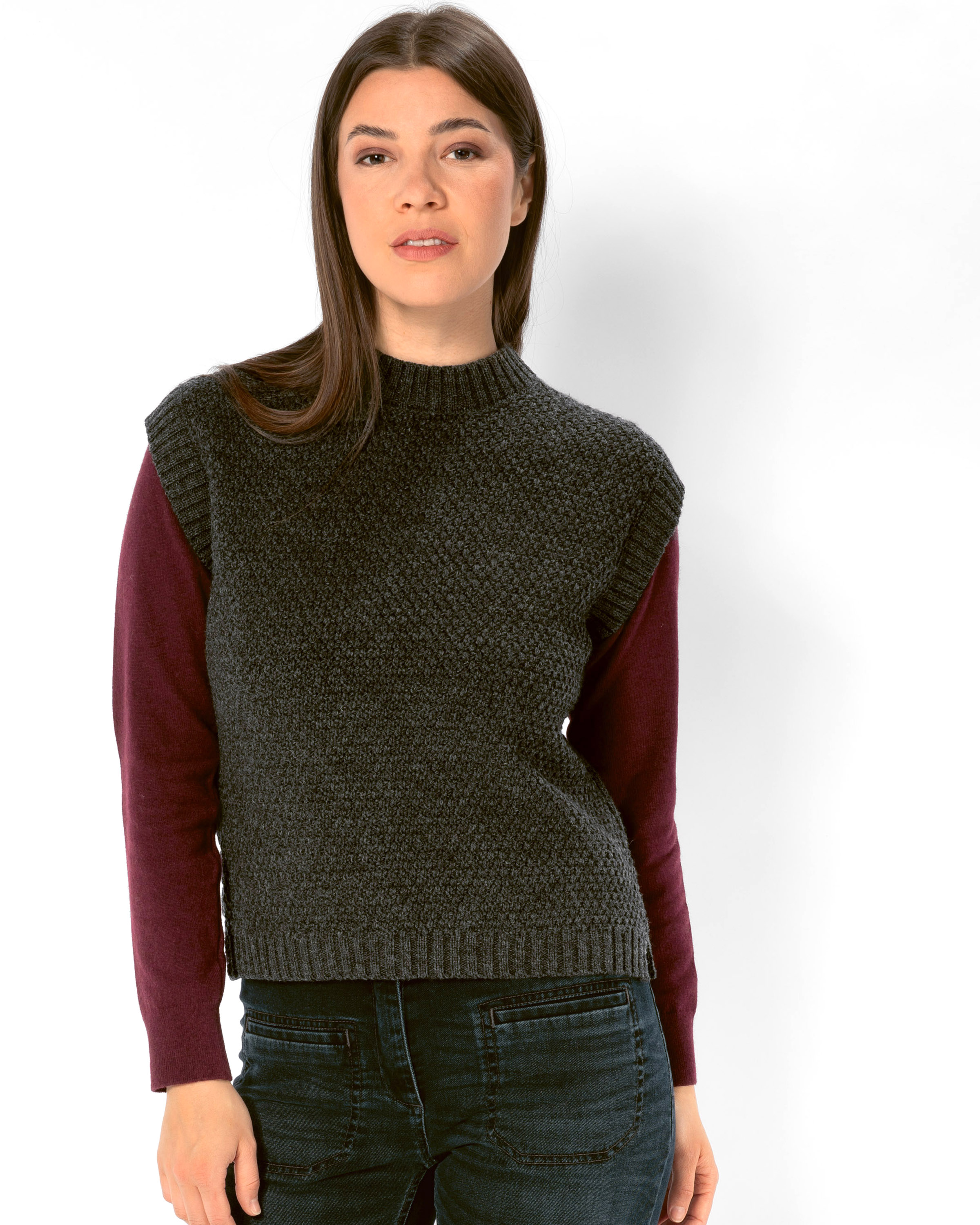 Wende-Strickpullunder