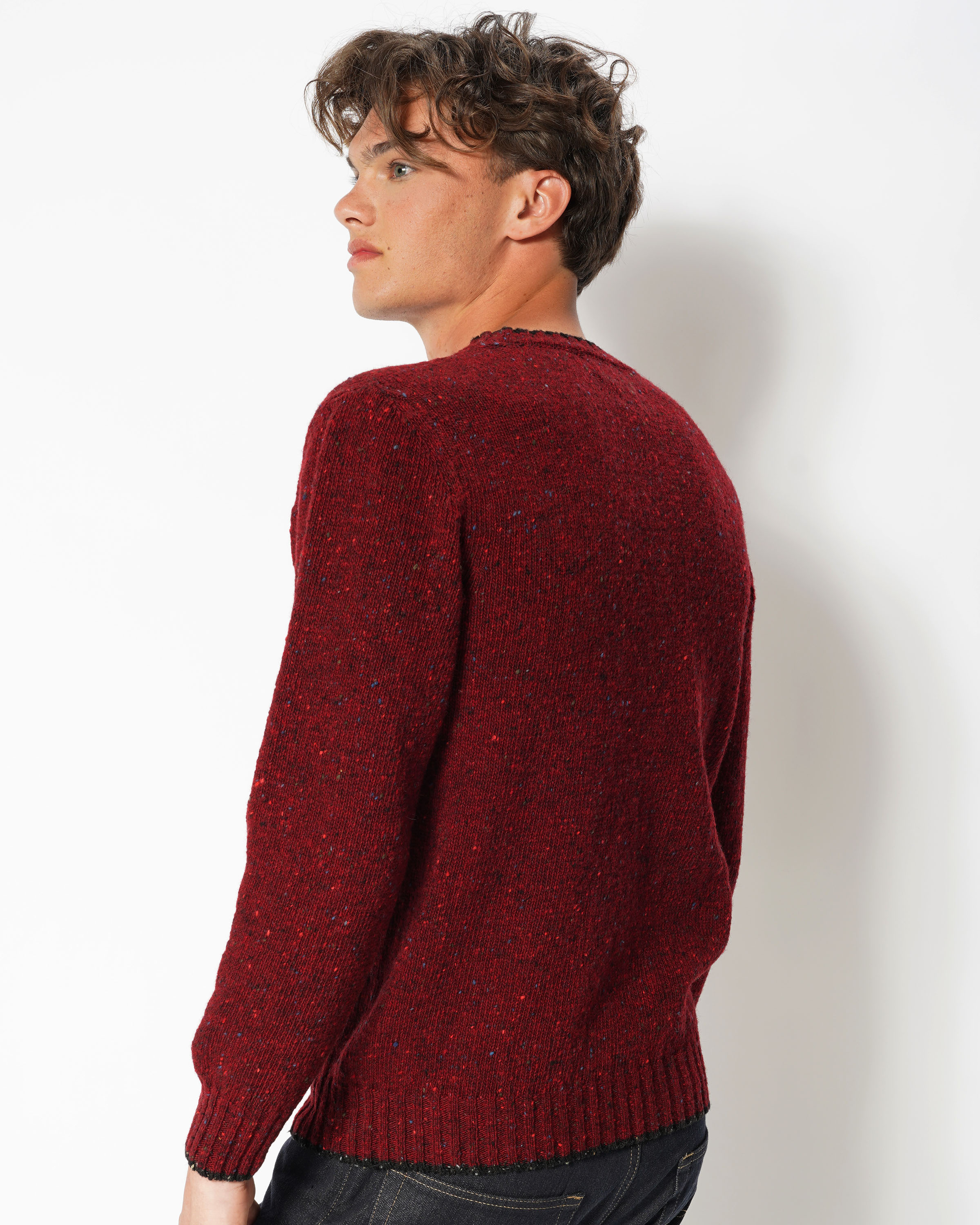 Strickpullover Tweed