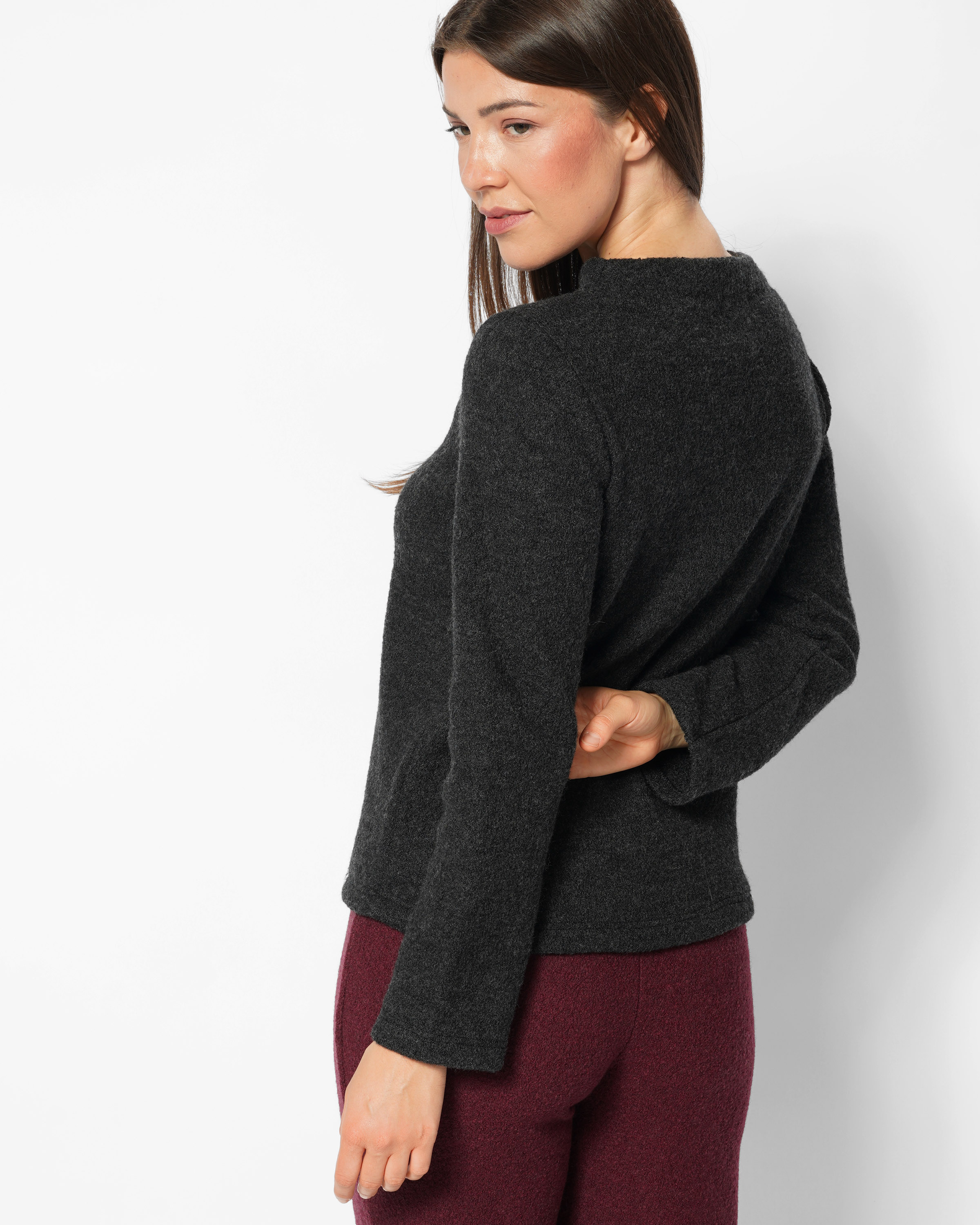 Wollkrepp Pullover
