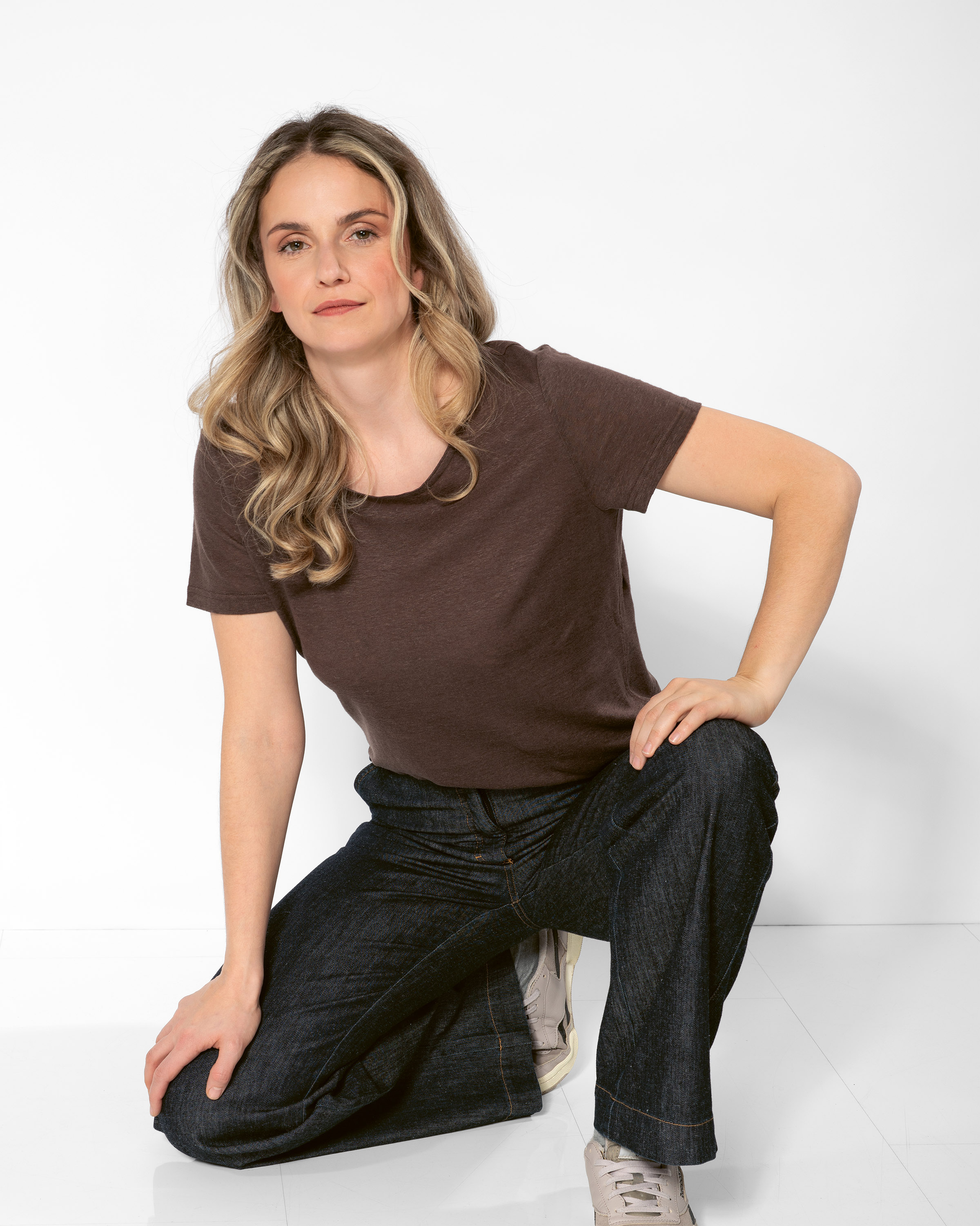 Leinen T-Shirt