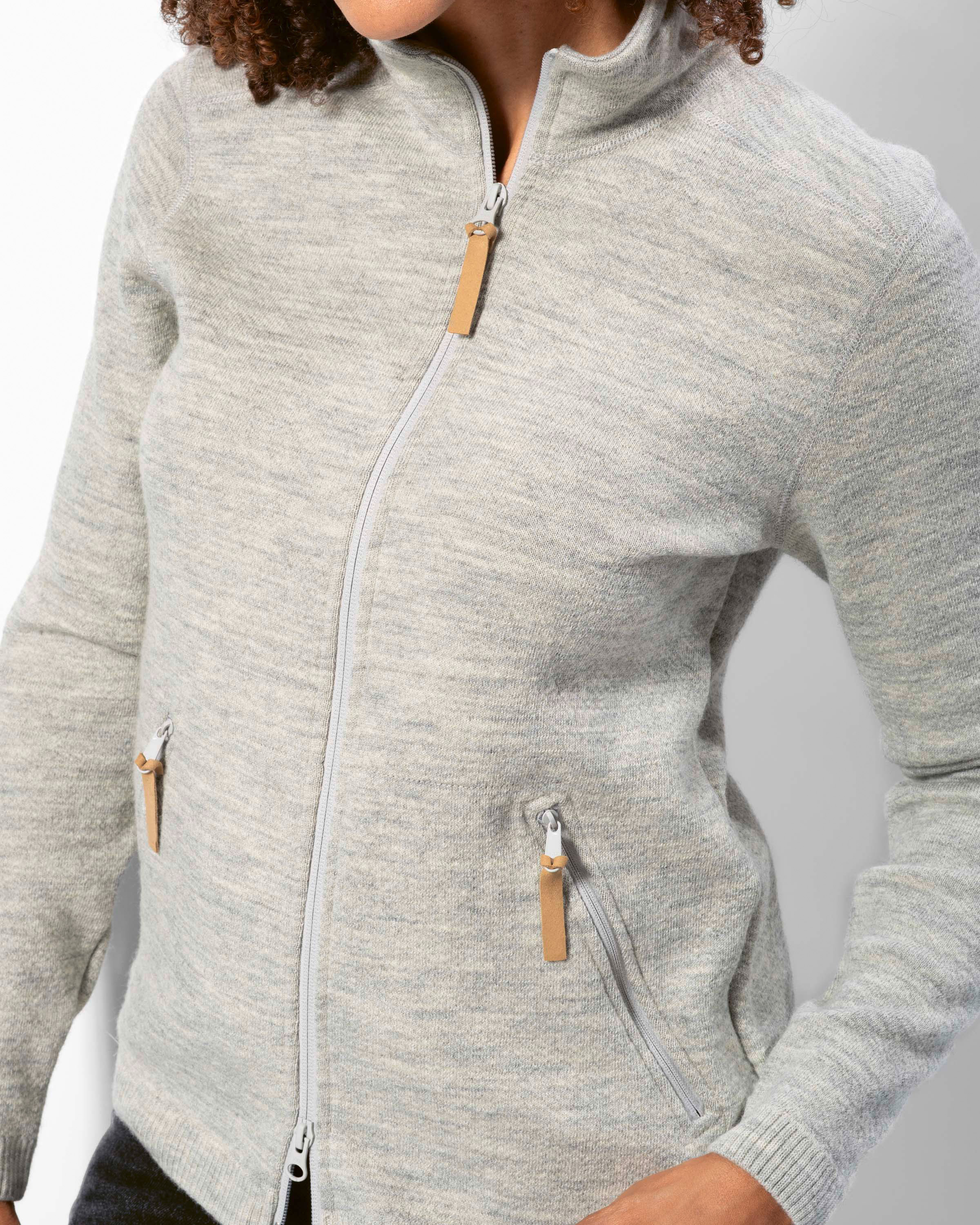 Wolle-Tencel Jacke