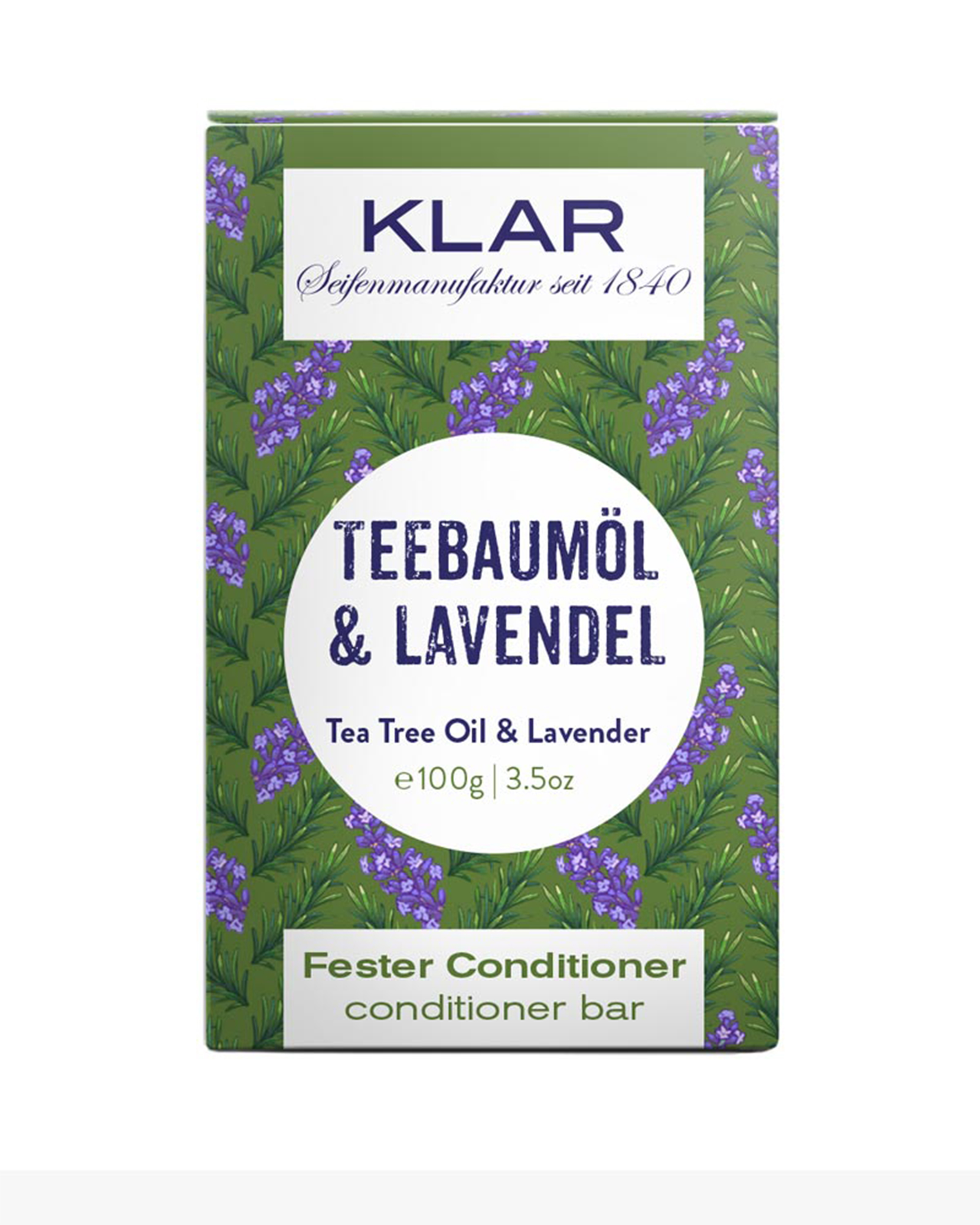 Klar Fester Conditioner Teebaumöl & Lavendel