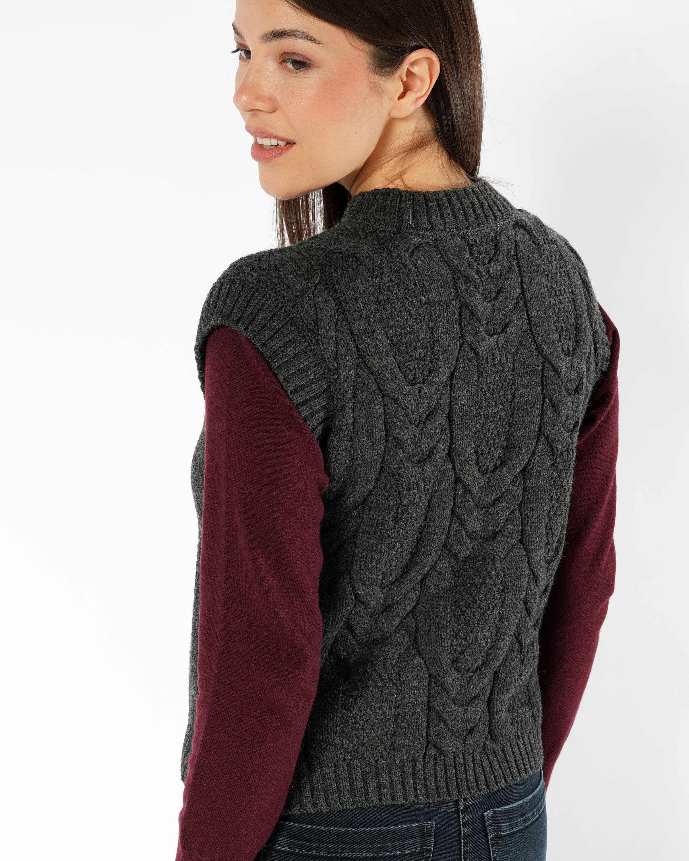 Wende-Strickpullunder