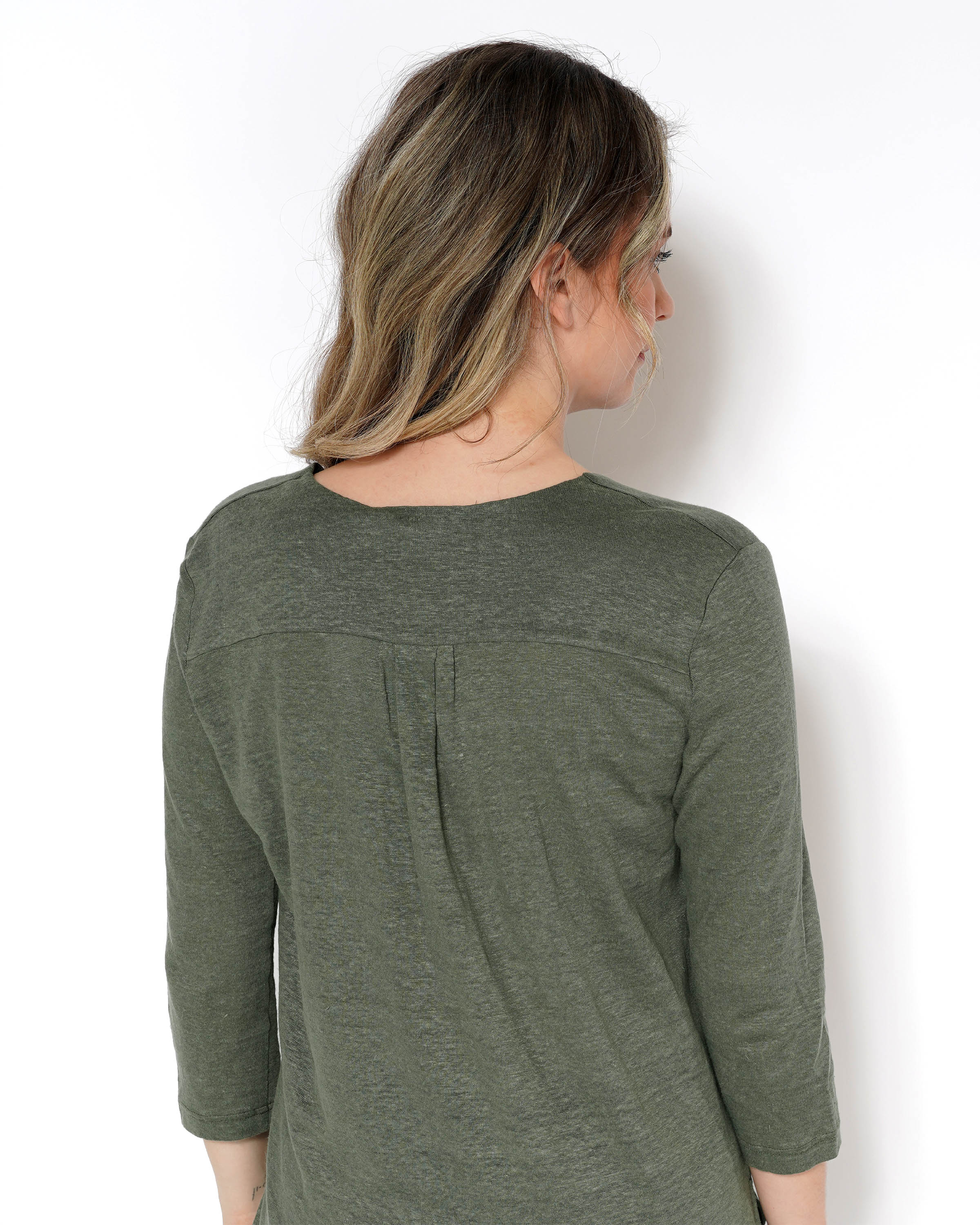 Leinen Blusenshirt